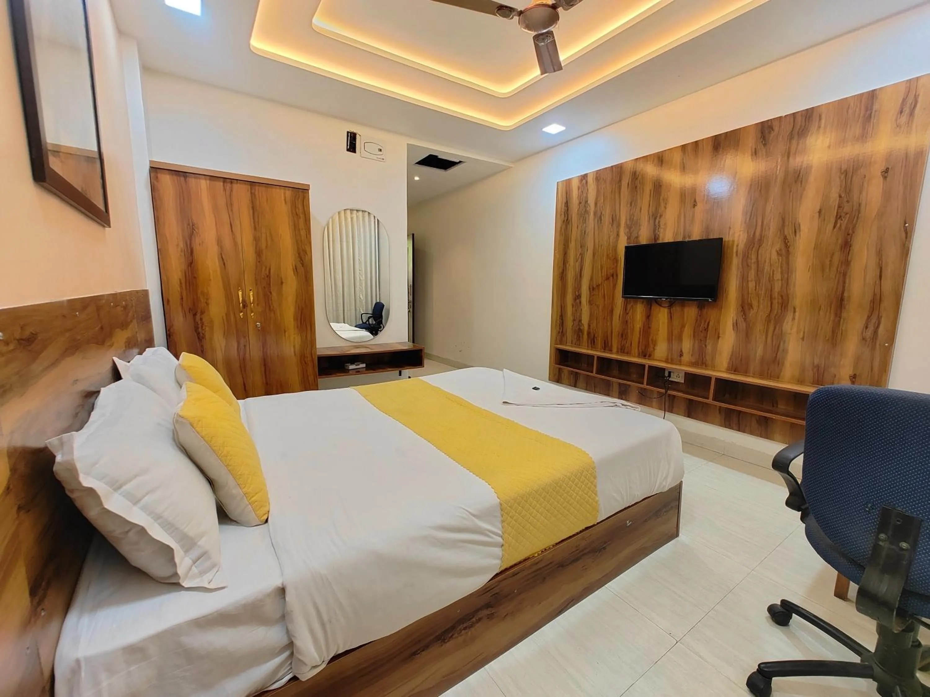 Bed in Hotel Sskar Executive