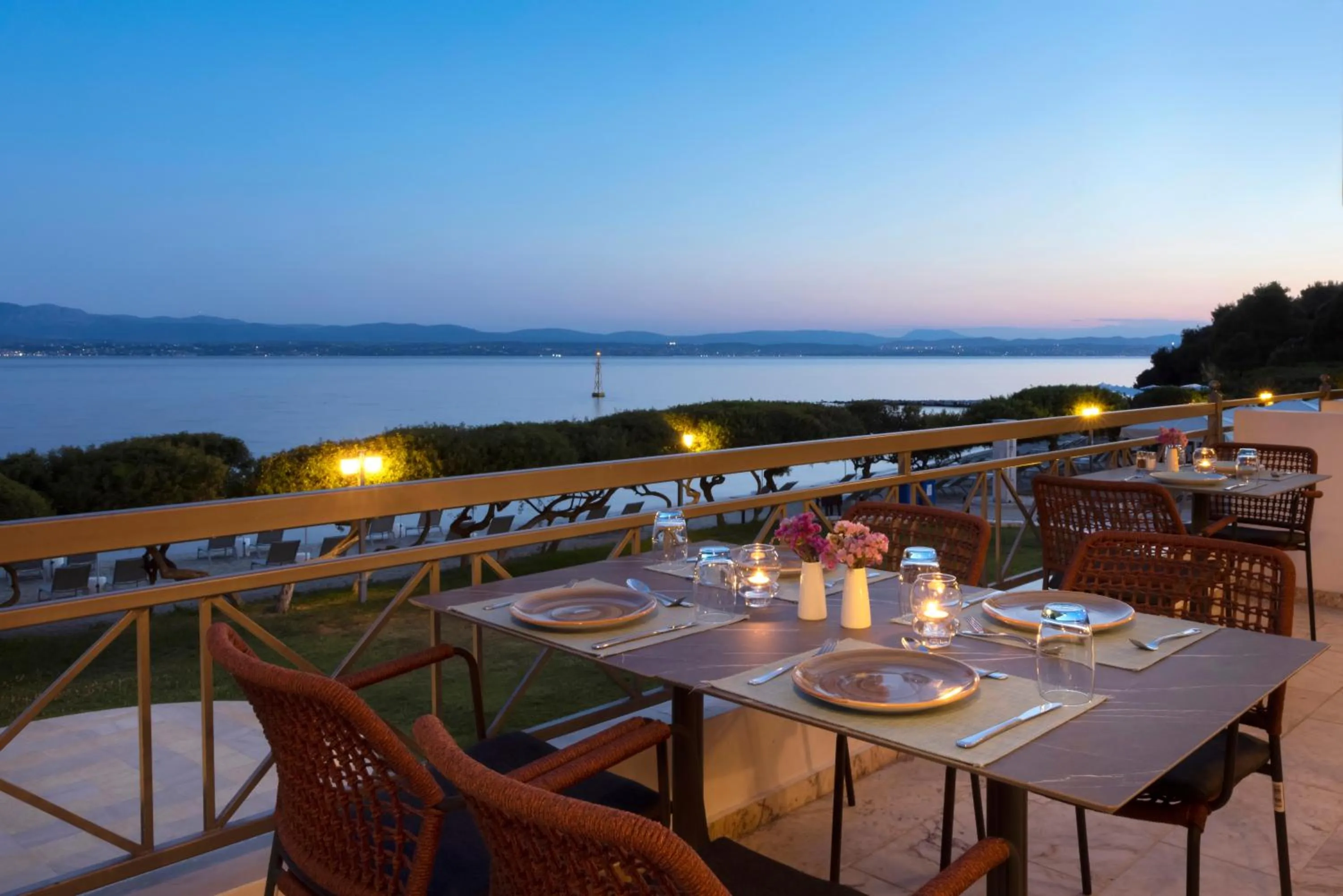 Dining area in Negroponte Resort Eretria