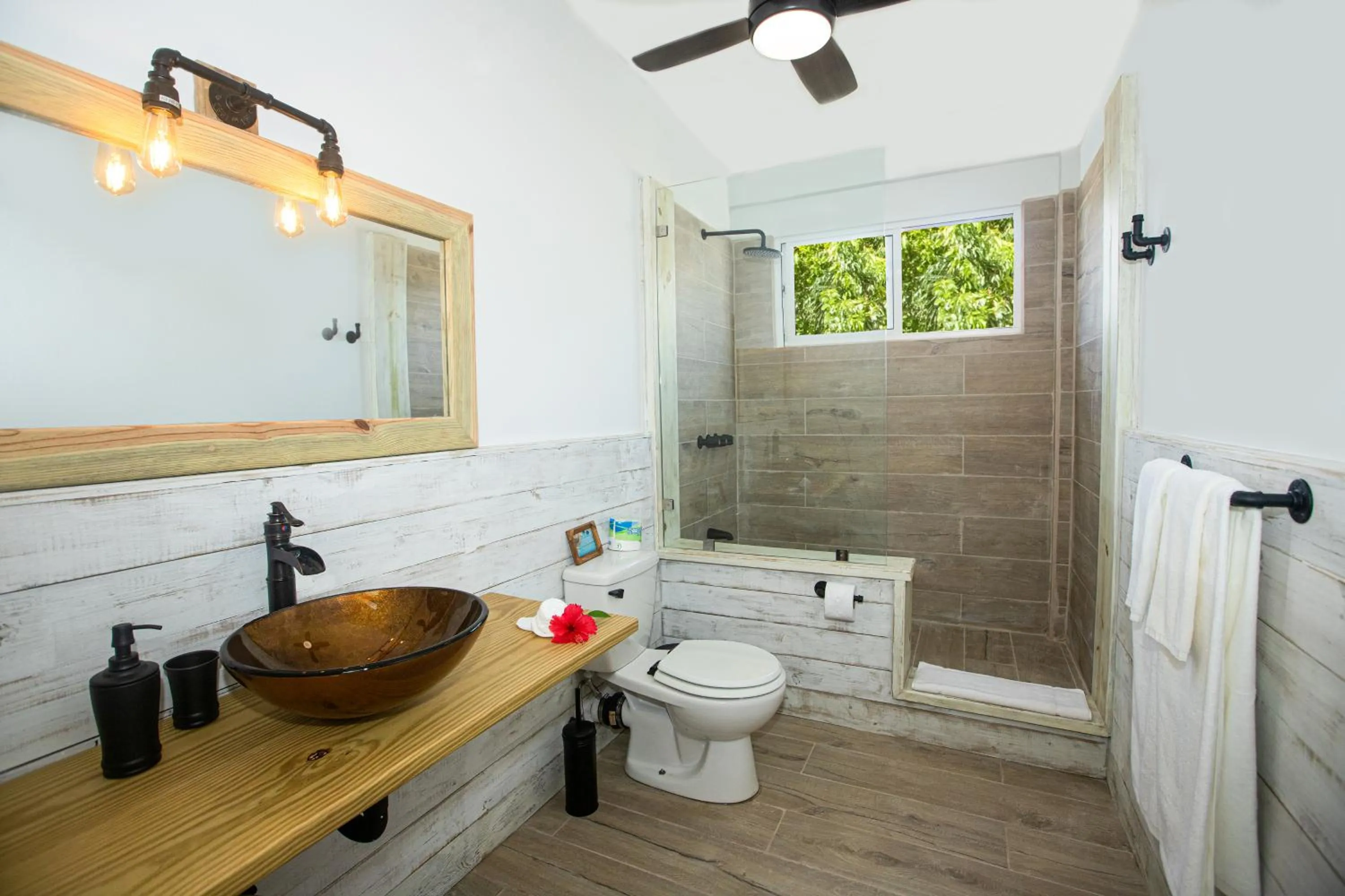 Bathroom in Treetops Hotel