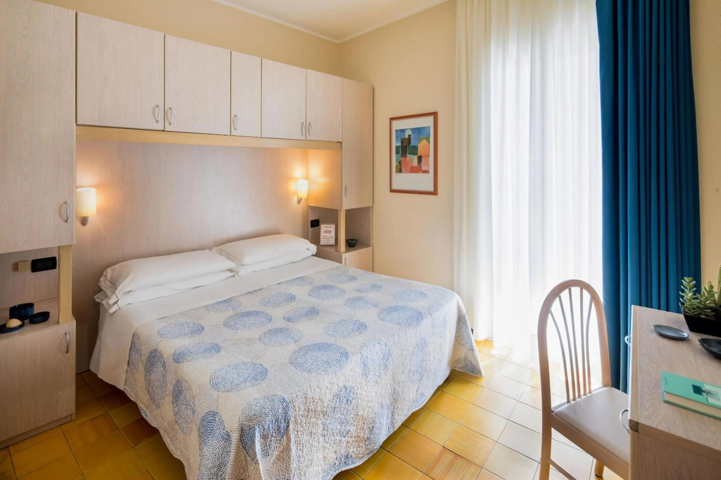 Bed in Hotel Olympic