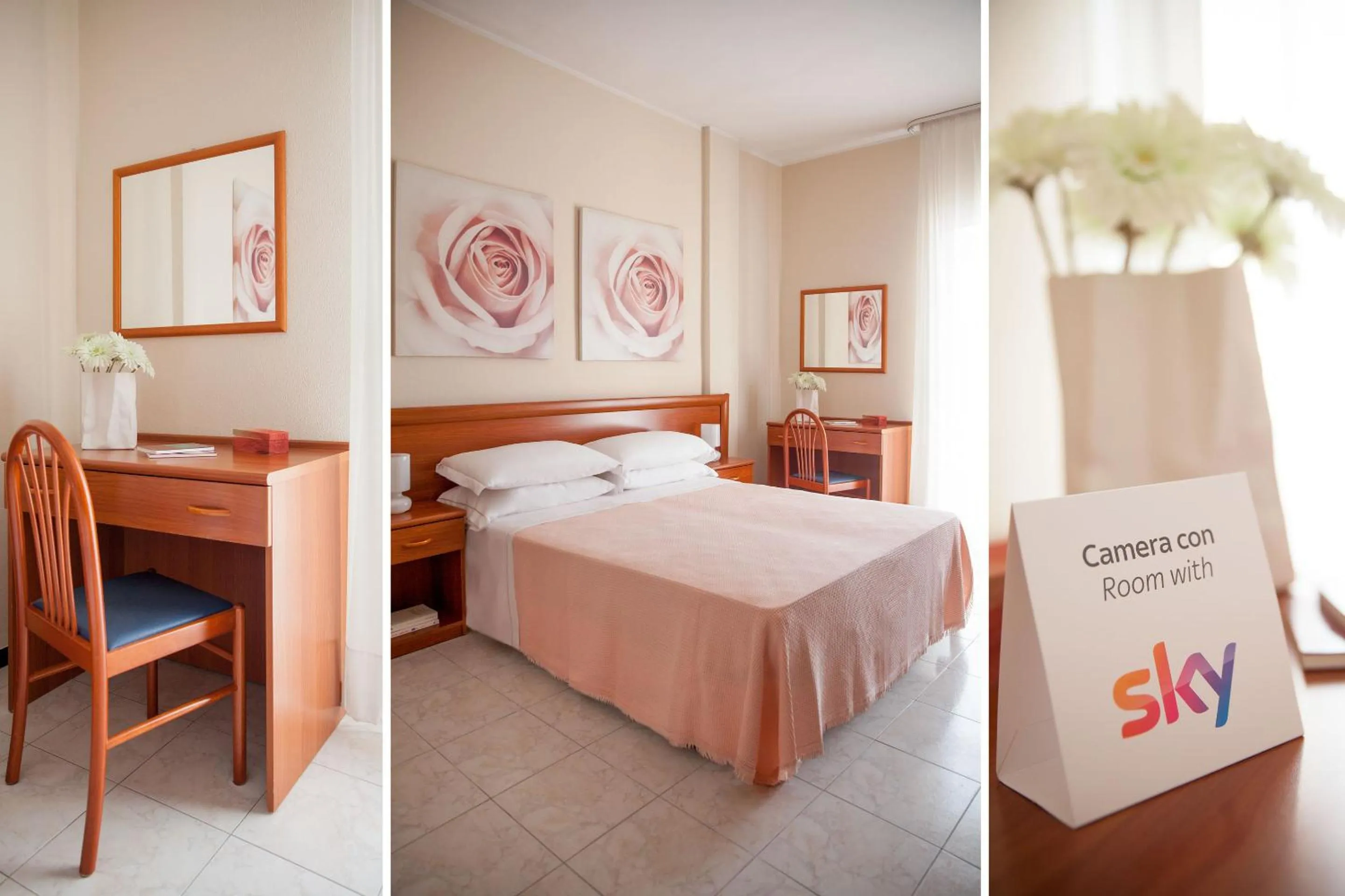 Bed in Hotel Olympic