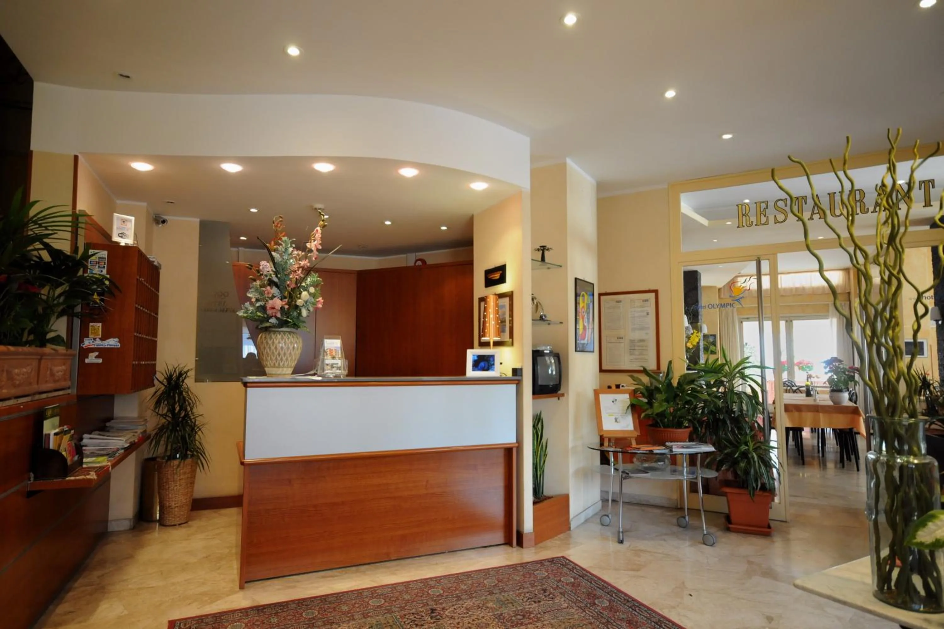 Lobby or reception in Hotel Olympic