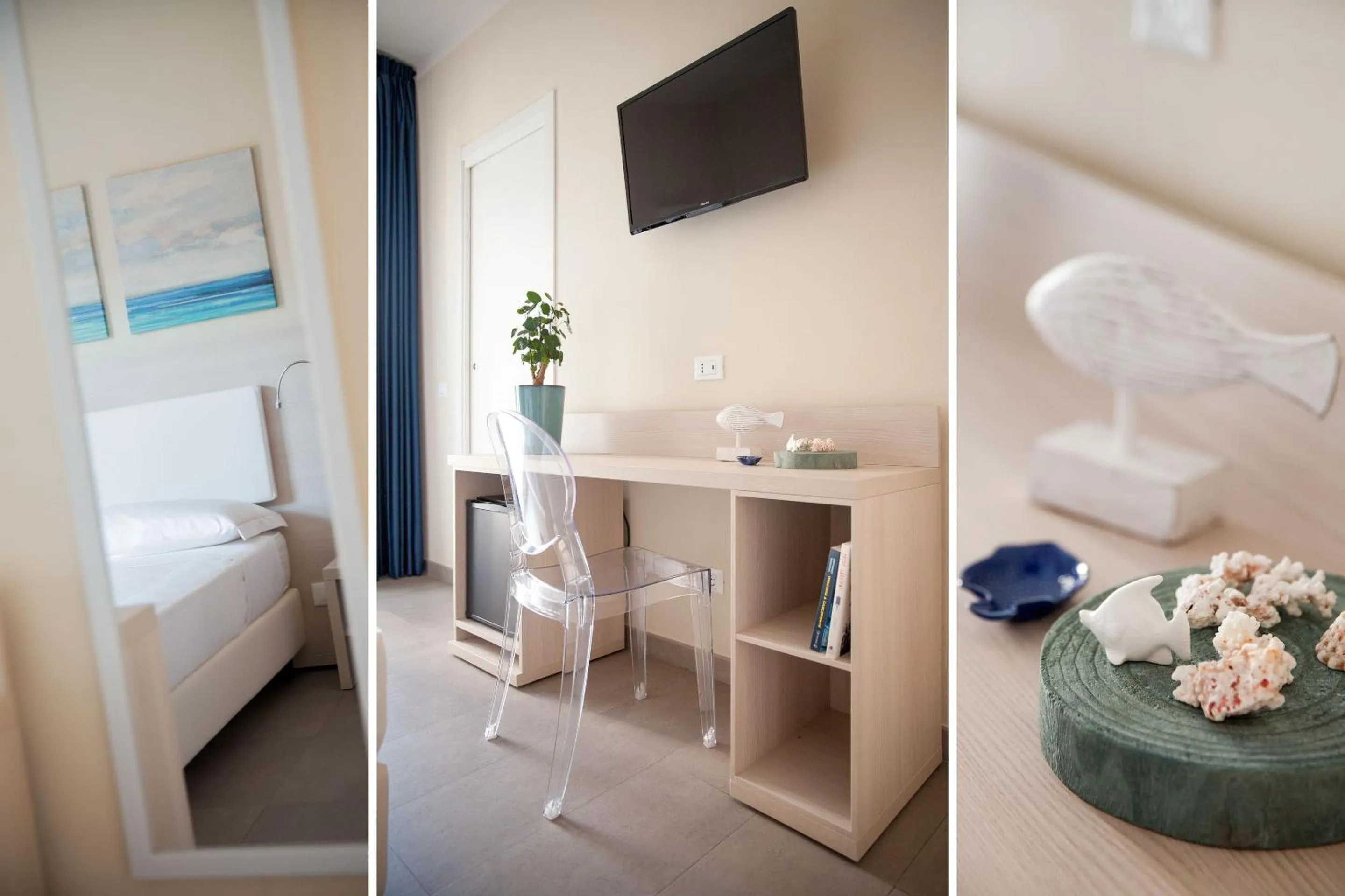 Bed in Hotel Olympic