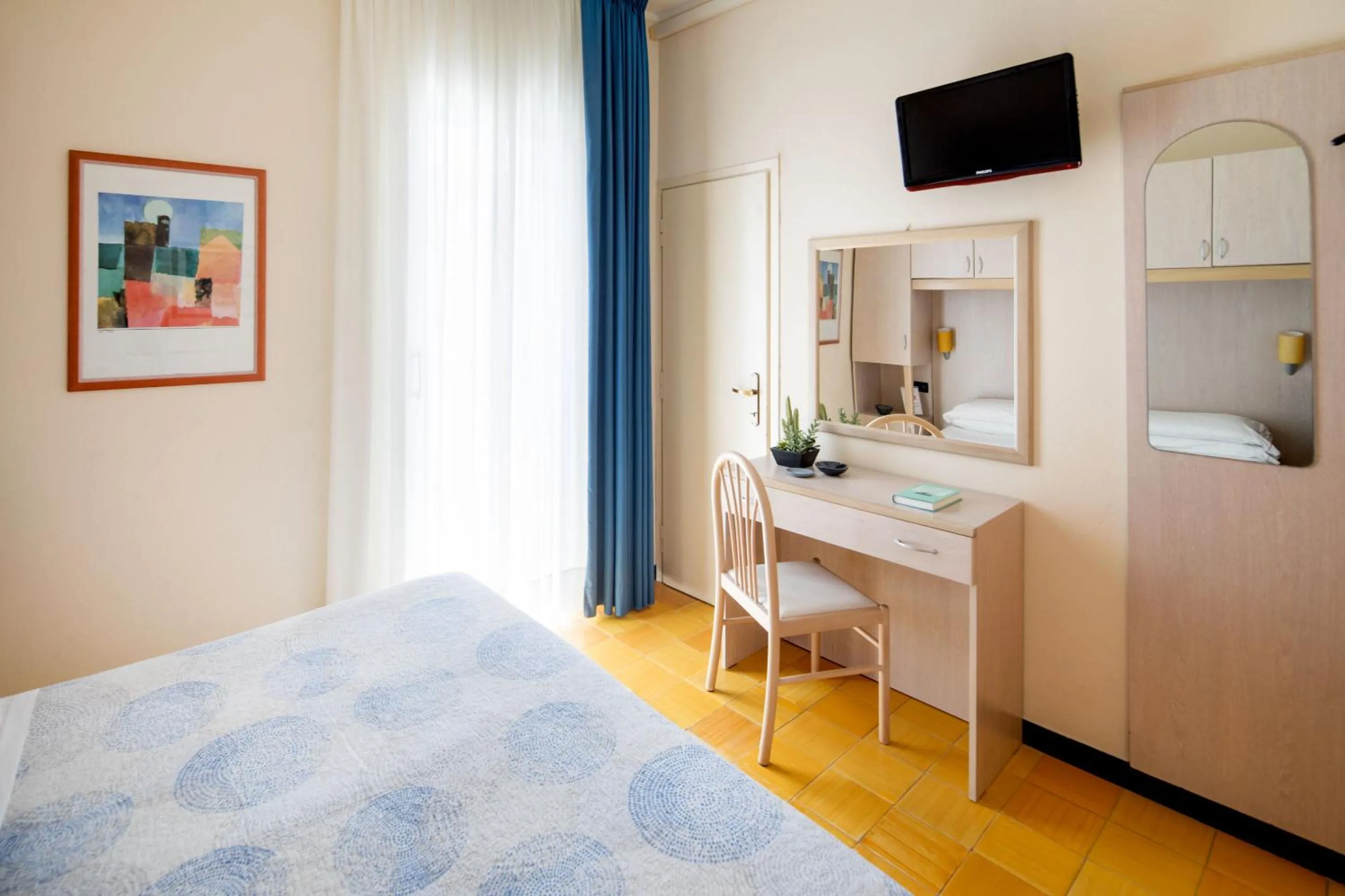 Bed in Hotel Olympic