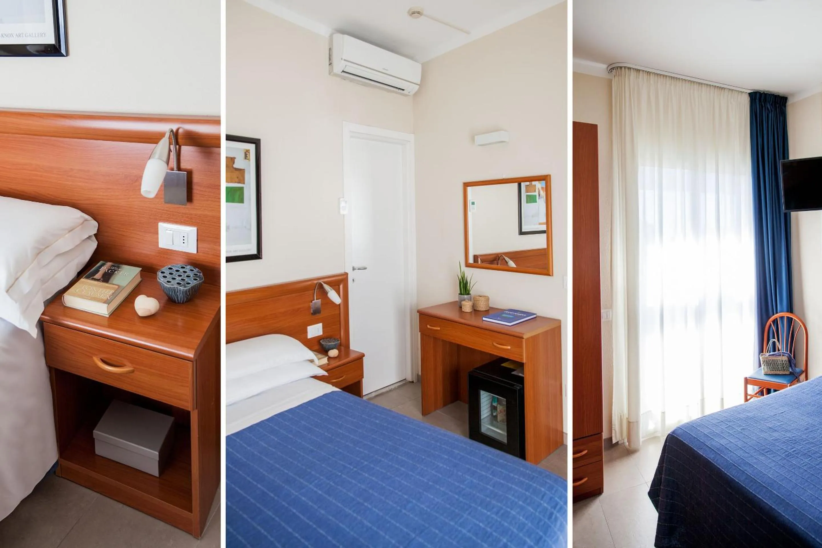 Bed in Hotel Olympic