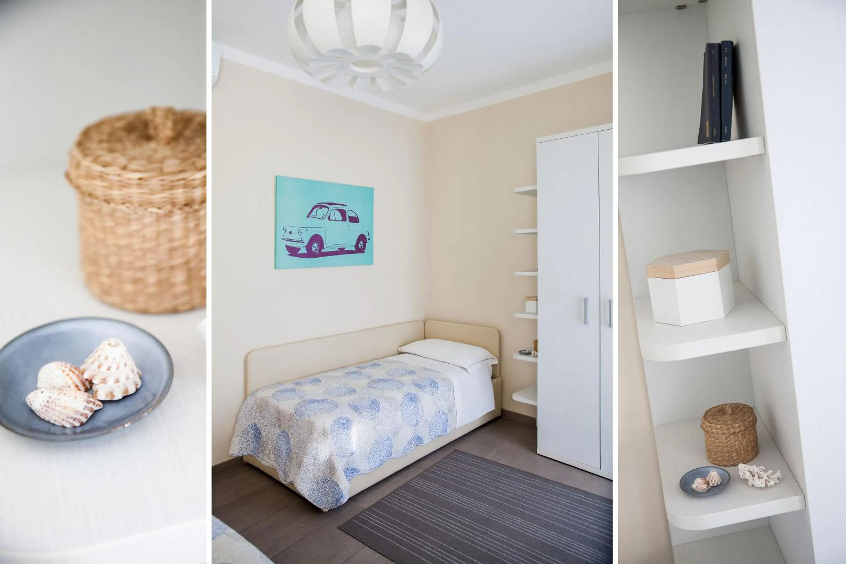 Bed in Hotel Olympic