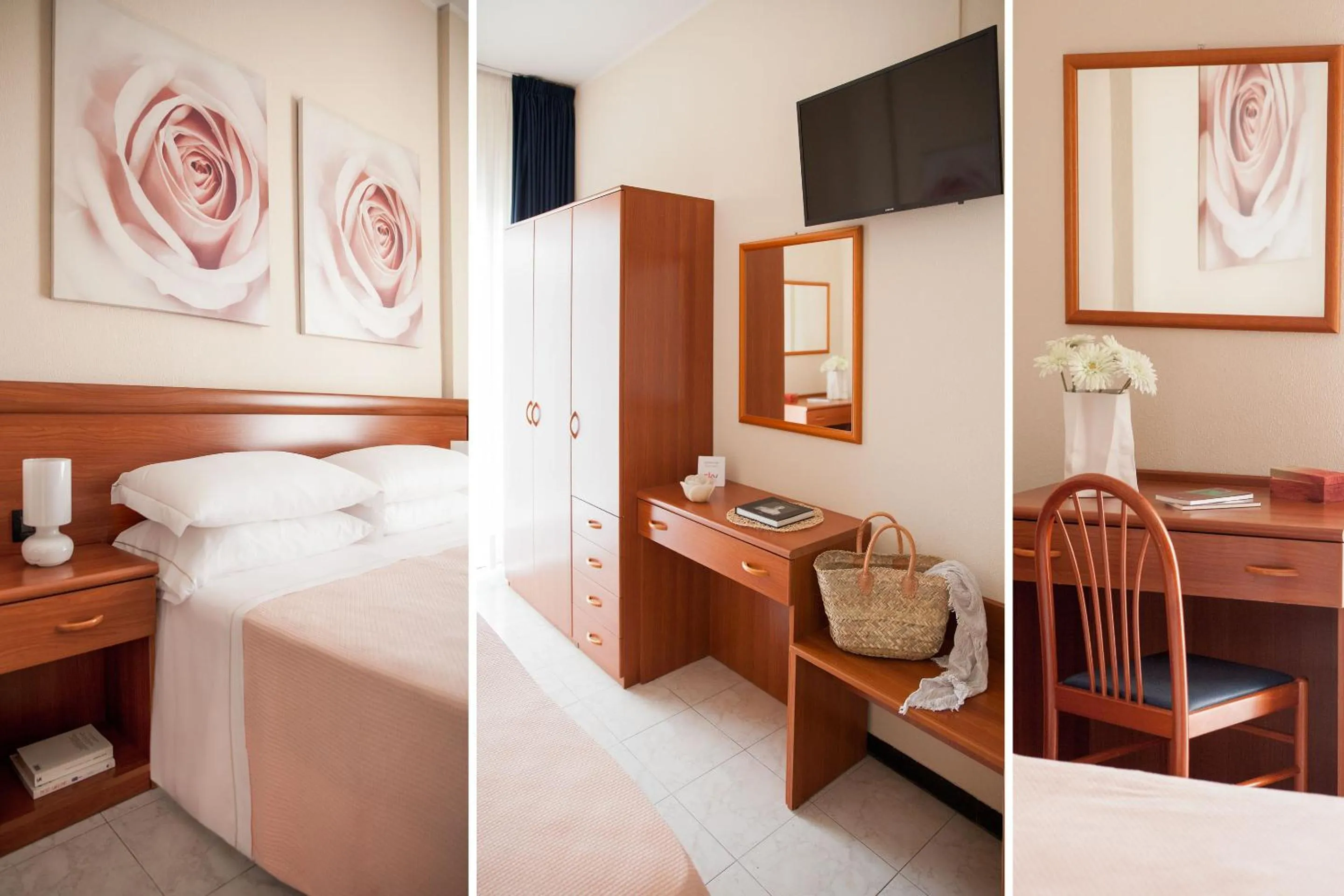 Bed in Hotel Olympic