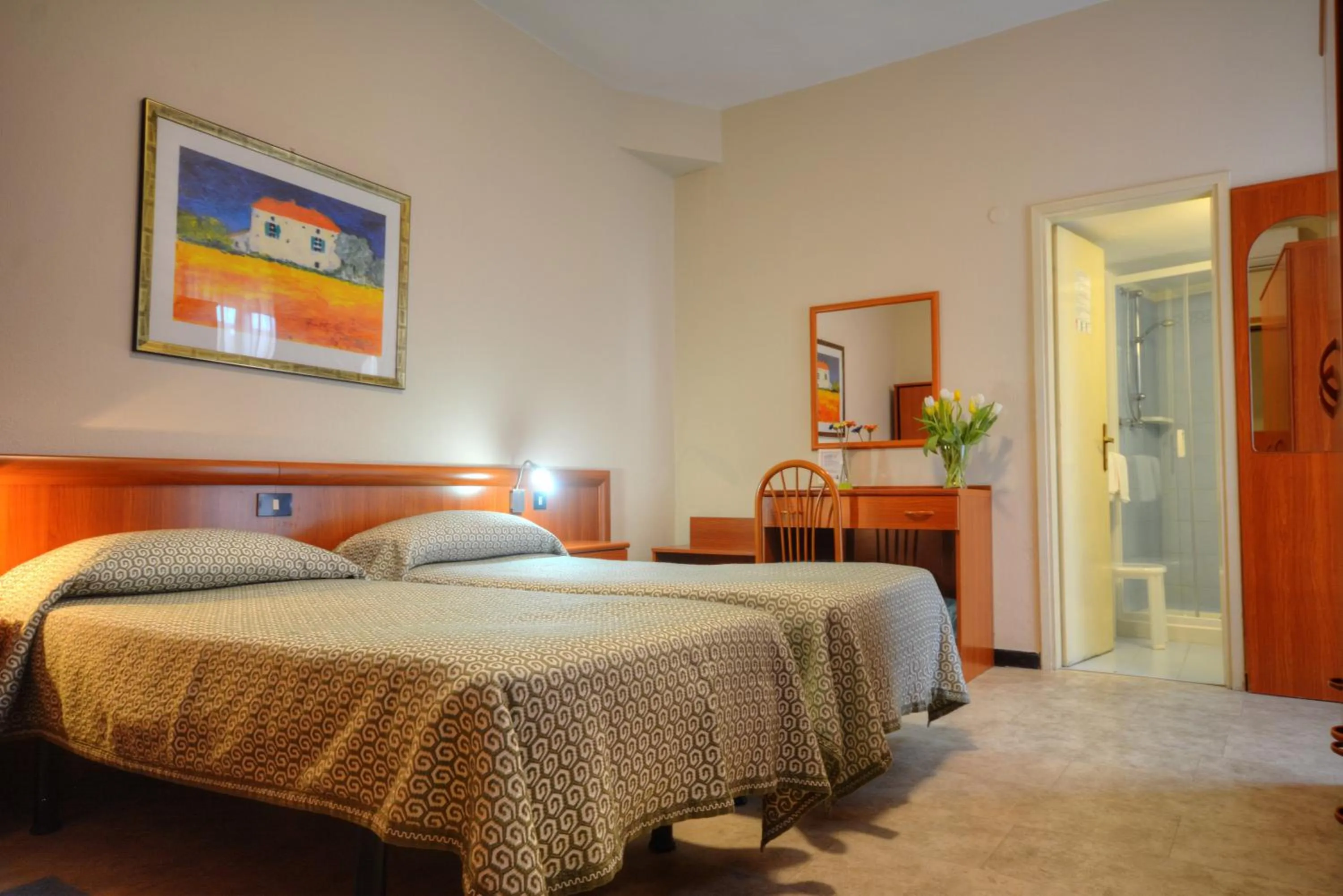 Decorative detail, Bed in Hotel Olympic