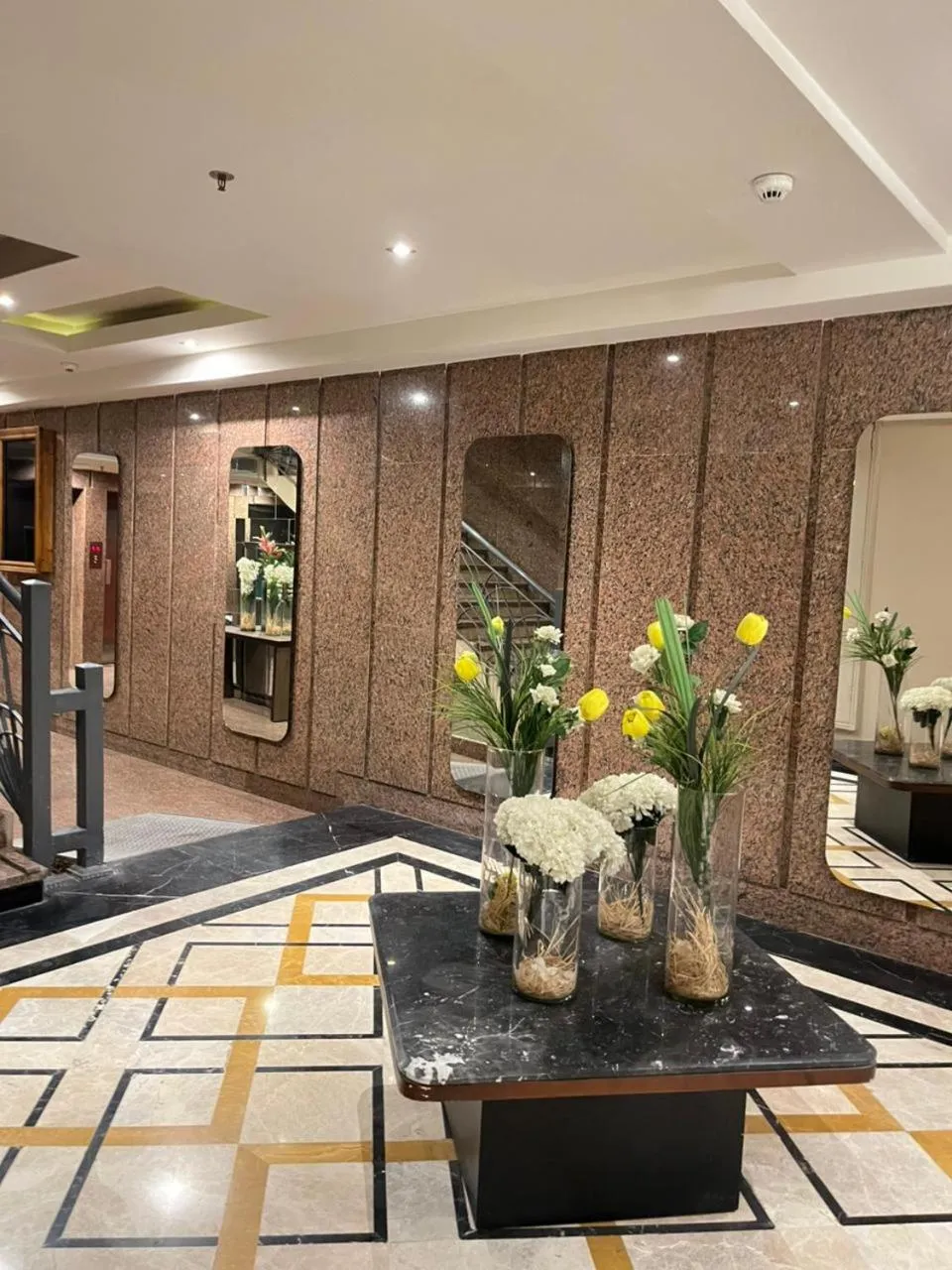 Lobby or reception in New Marwa Palace