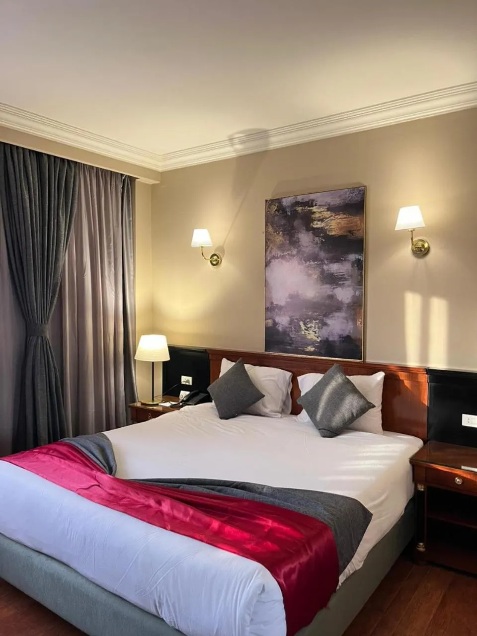 Bedroom, Bed in New Marwa Palace