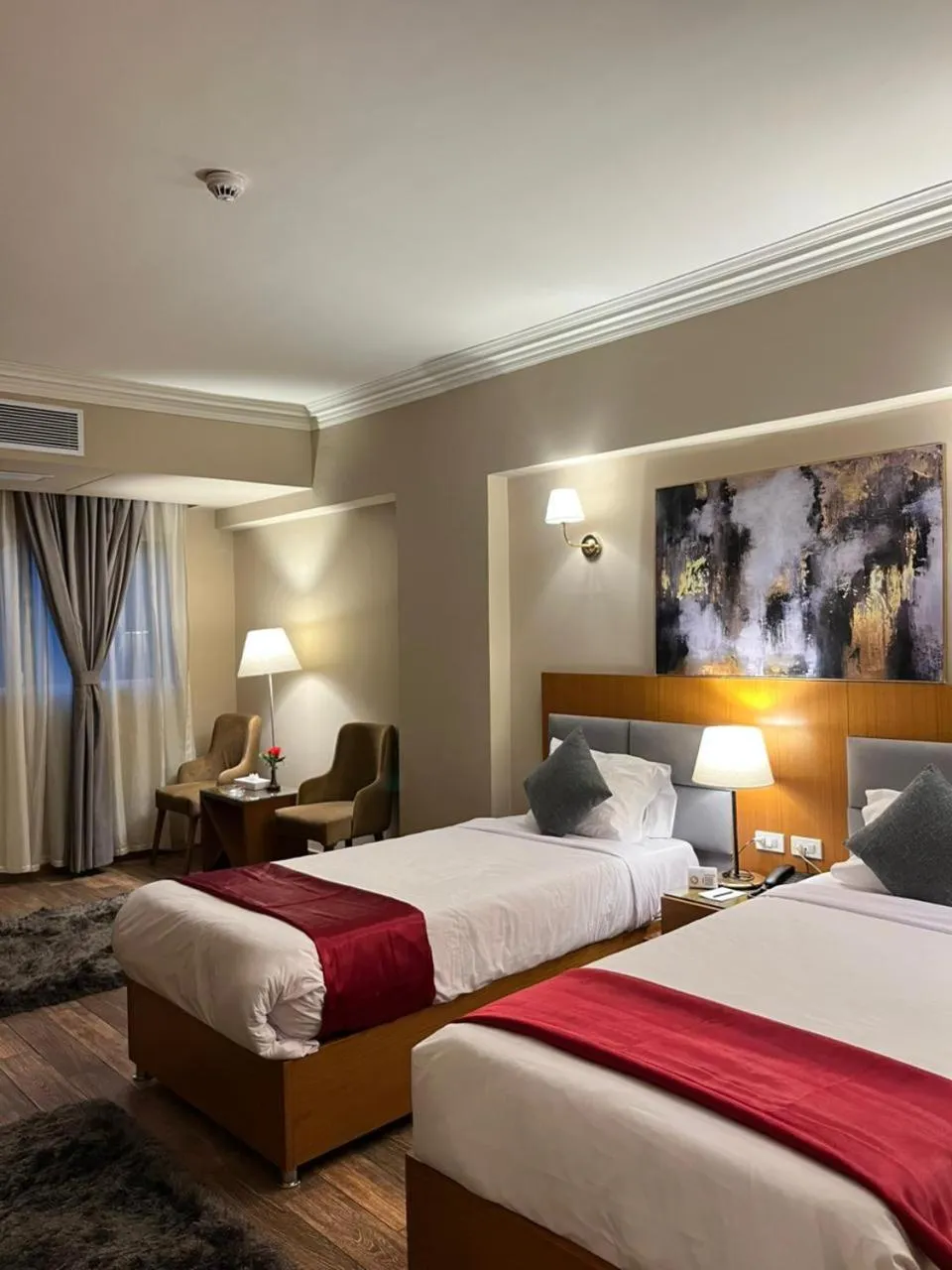 Bedroom, Bed in New Marwa Palace