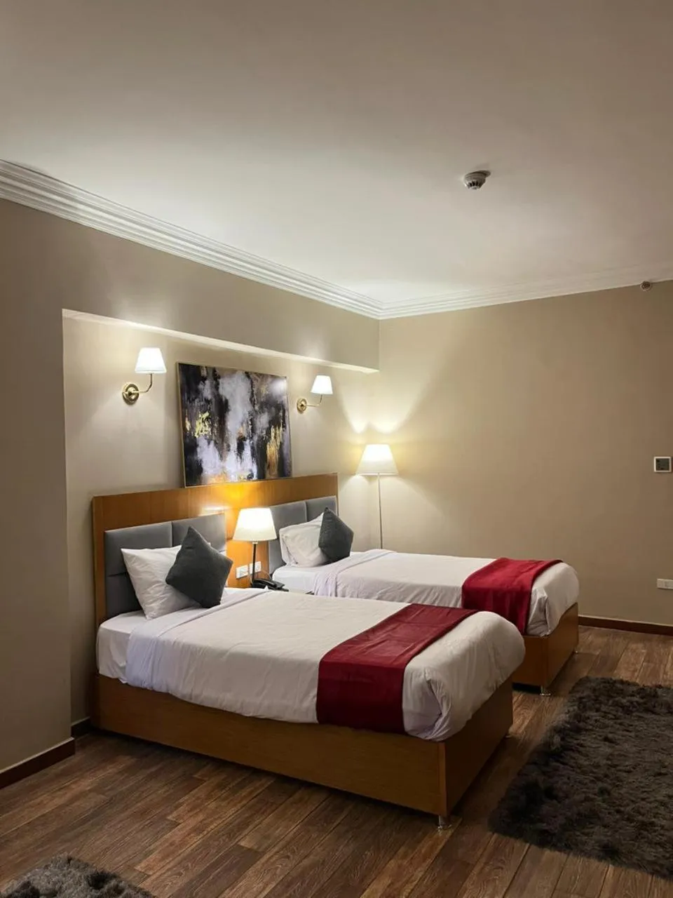 Bedroom, Bed in New Marwa Palace