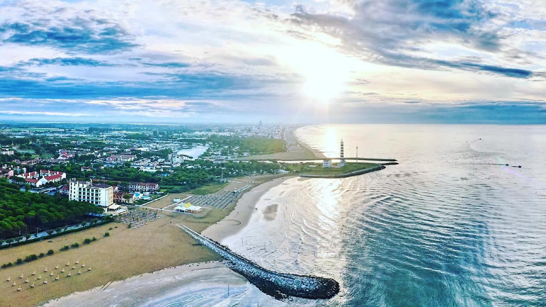 Bird's eye view in Hotel Fenix