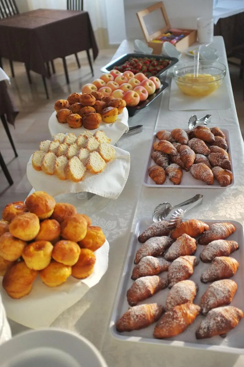 Buffet breakfast in Hotel Fenix