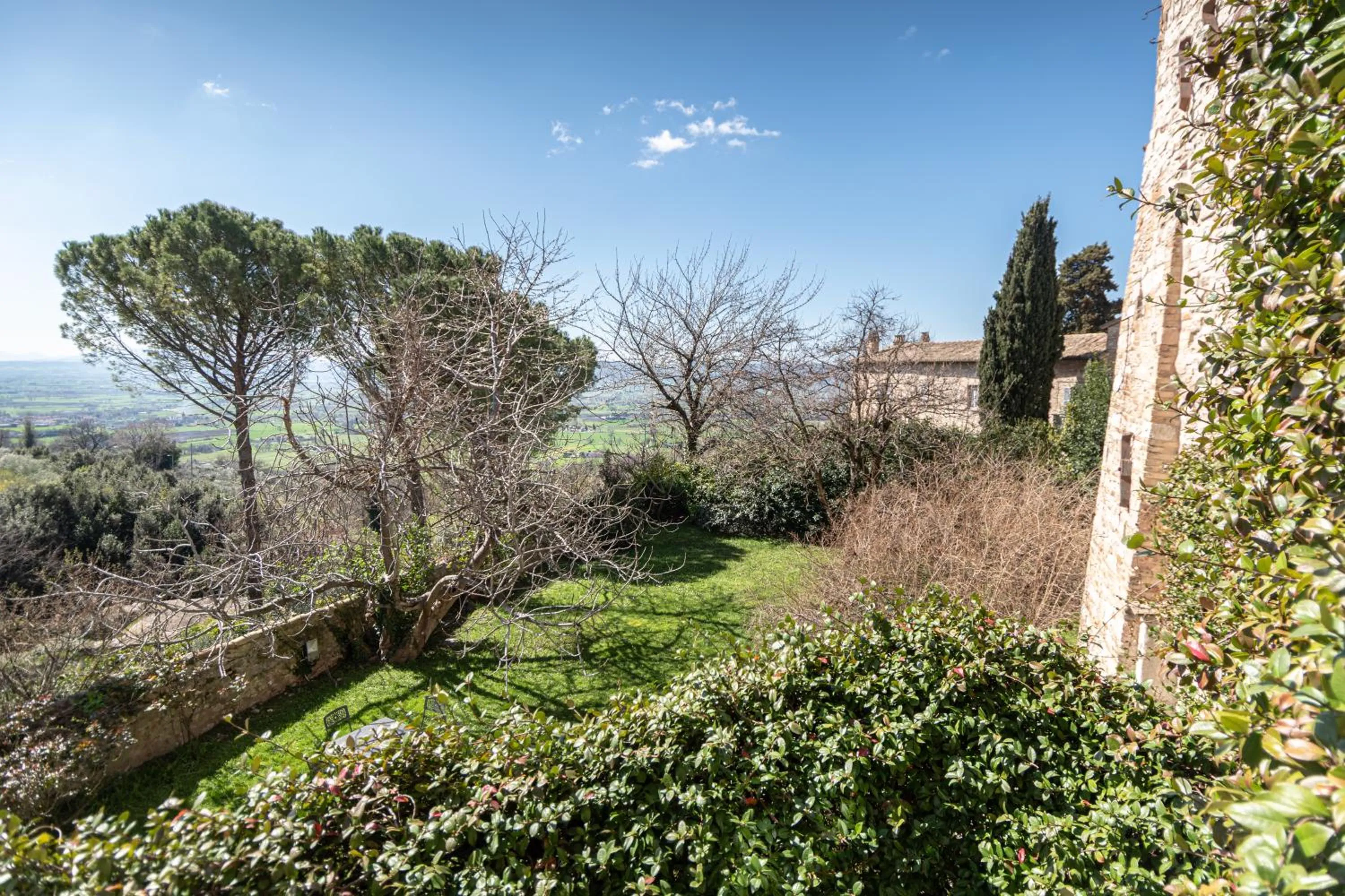 Garden view in Residenza D'epoca San Crispino