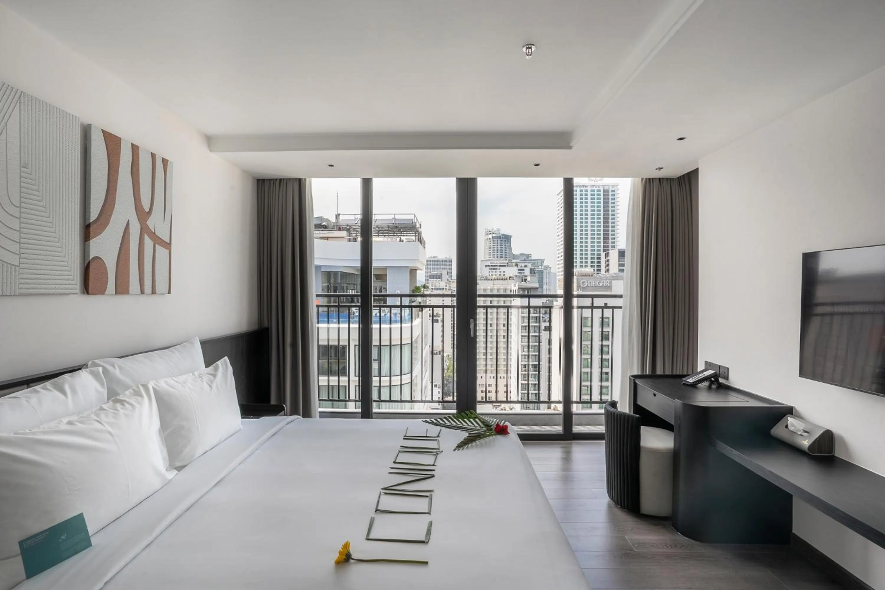 Bedroom, Bed in Iconique Hotel Nha Trang