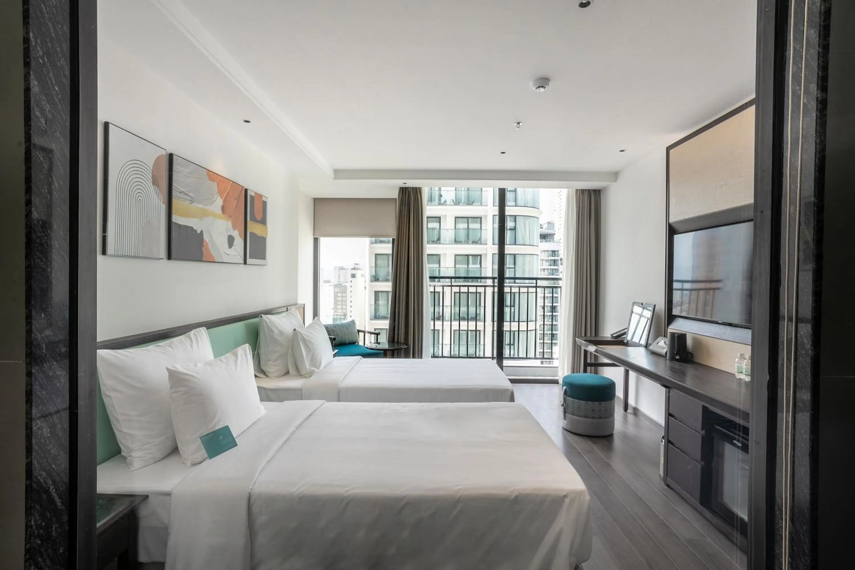 Bedroom, Bed in Iconique Hotel Nha Trang