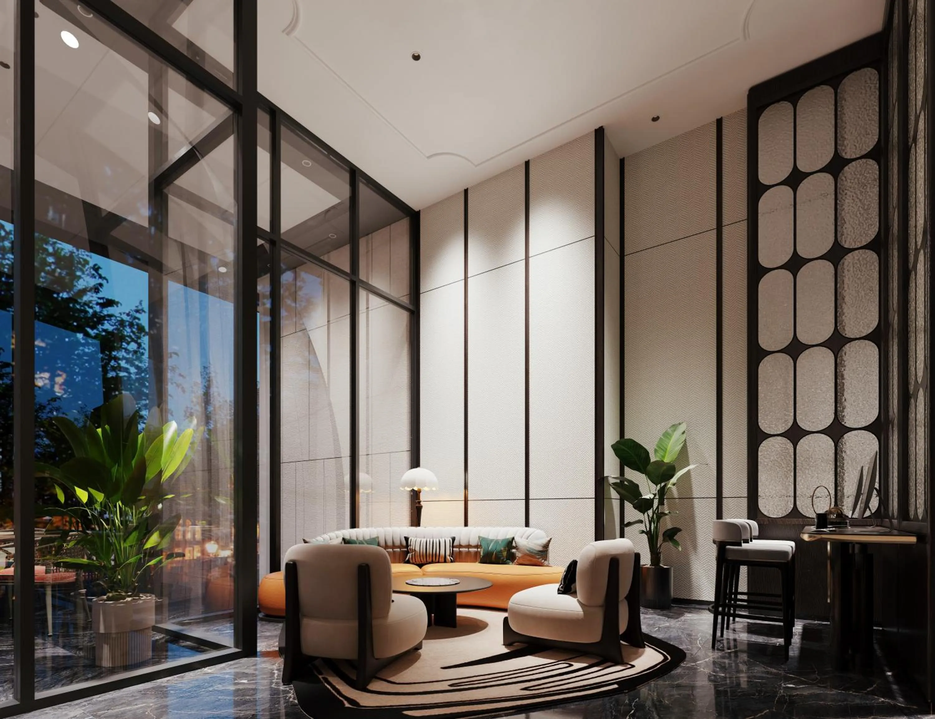 Lobby or reception in Iconique Hotel Nha Trang