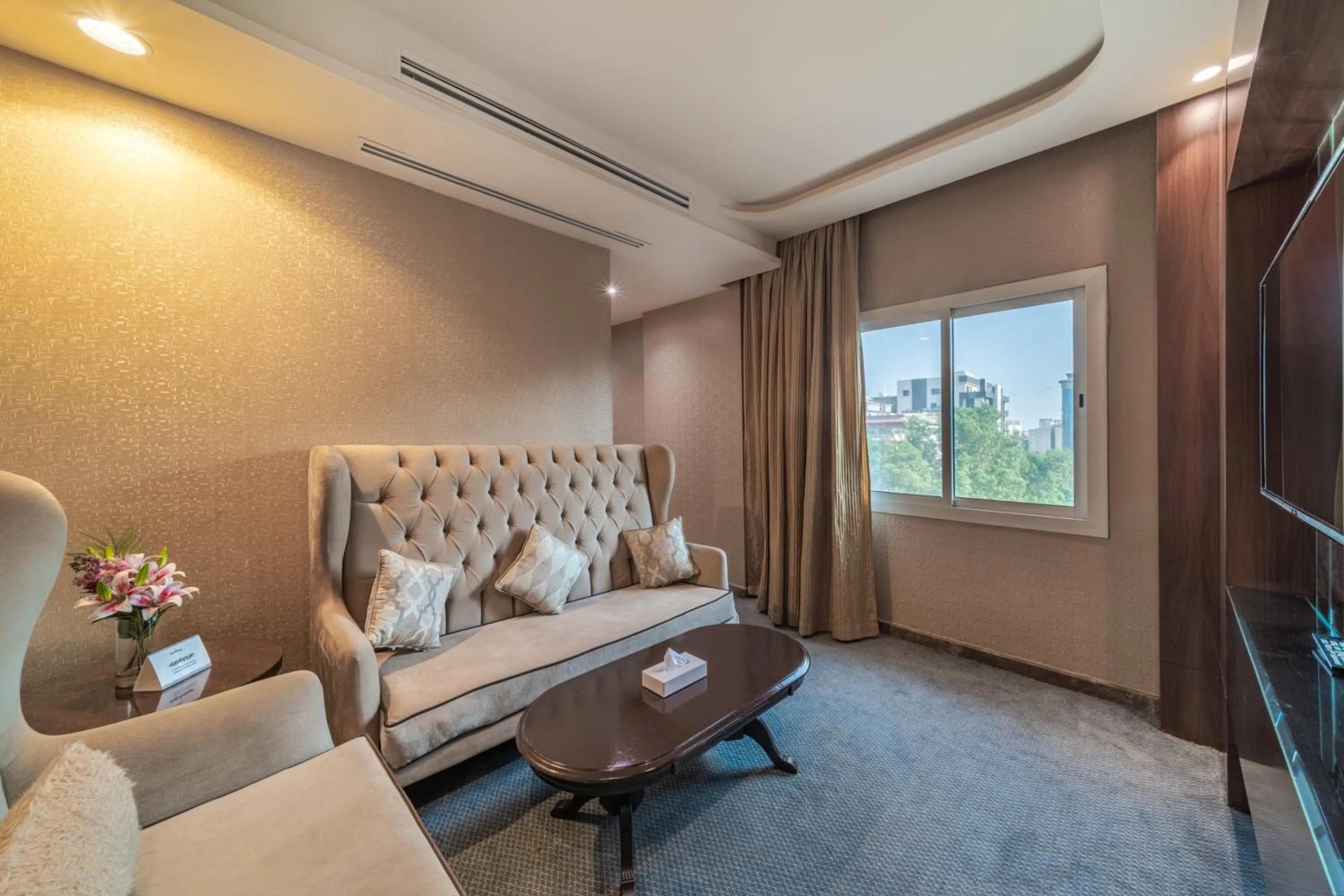 Seating area in Sunday Red Sea Fountain Alhamra Formerly Vivid Plaza Hotel