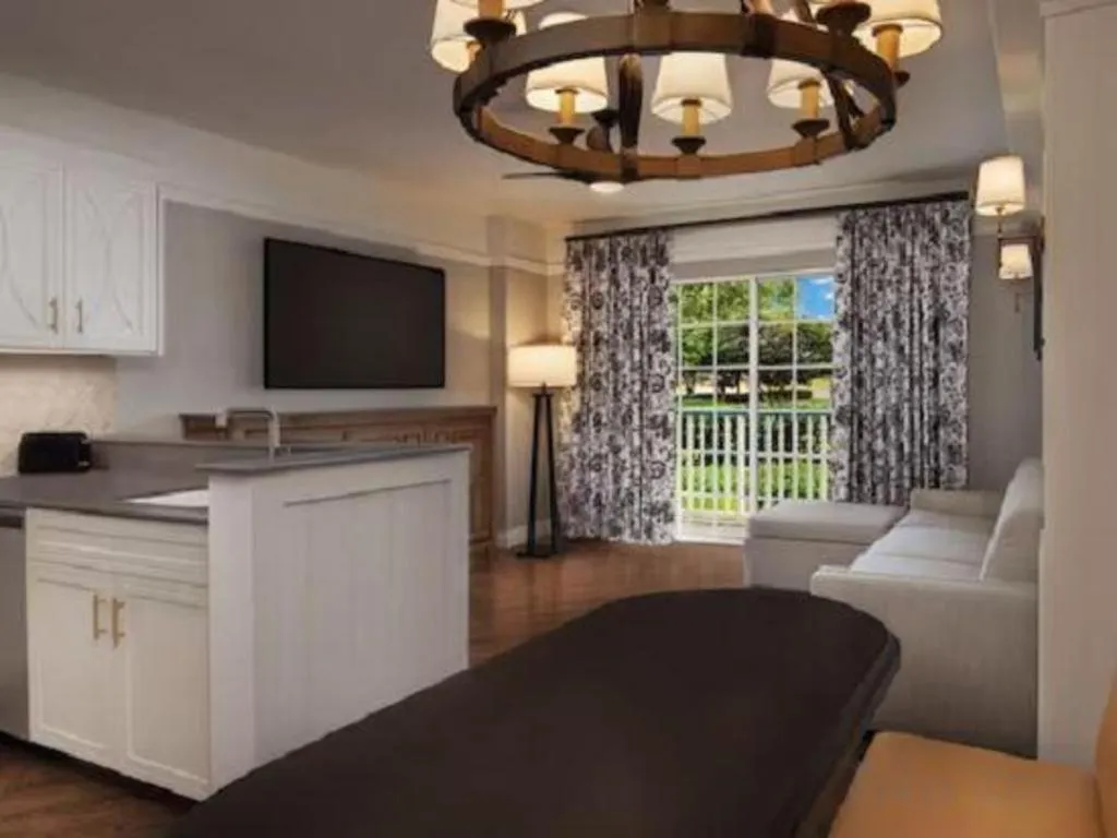 Bed in Disney's Saratoga Springs Resort & Spa