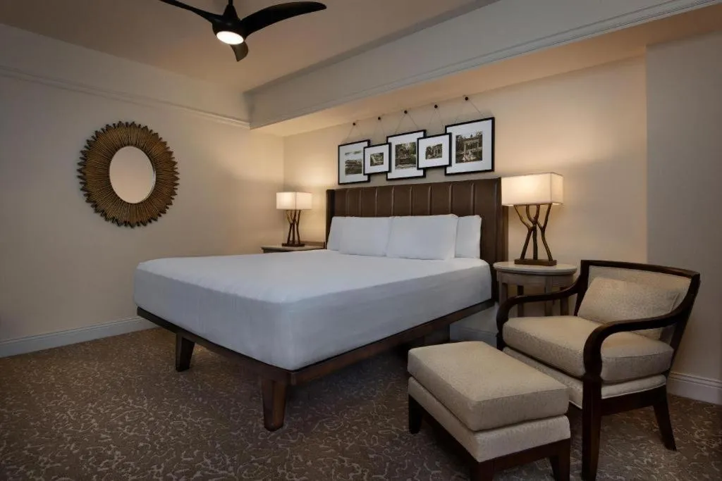 Bed in Disney's Saratoga Springs Resort & Spa