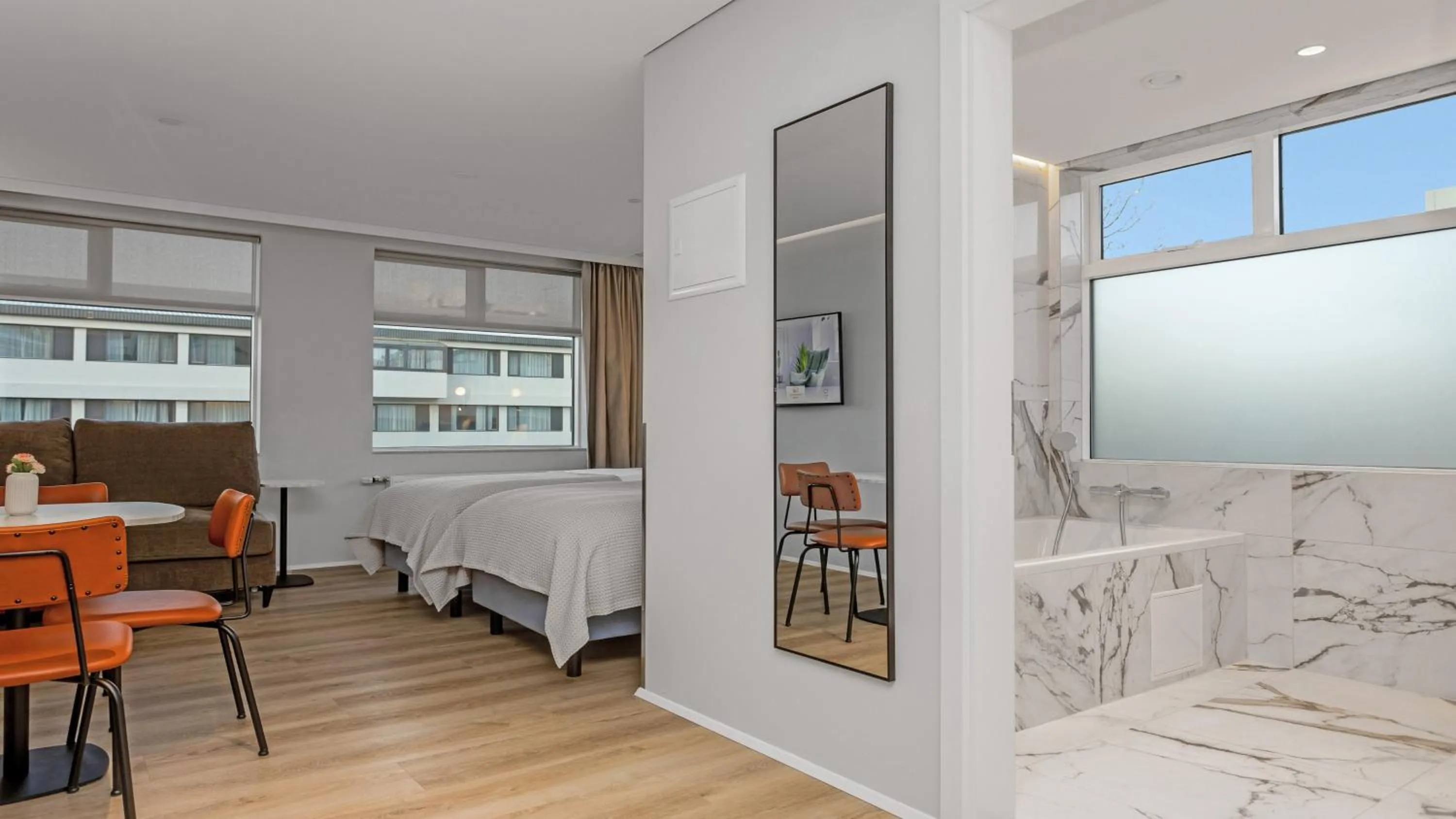 Photo of the whole room in Candlewood Suites Reykjavik by IHG