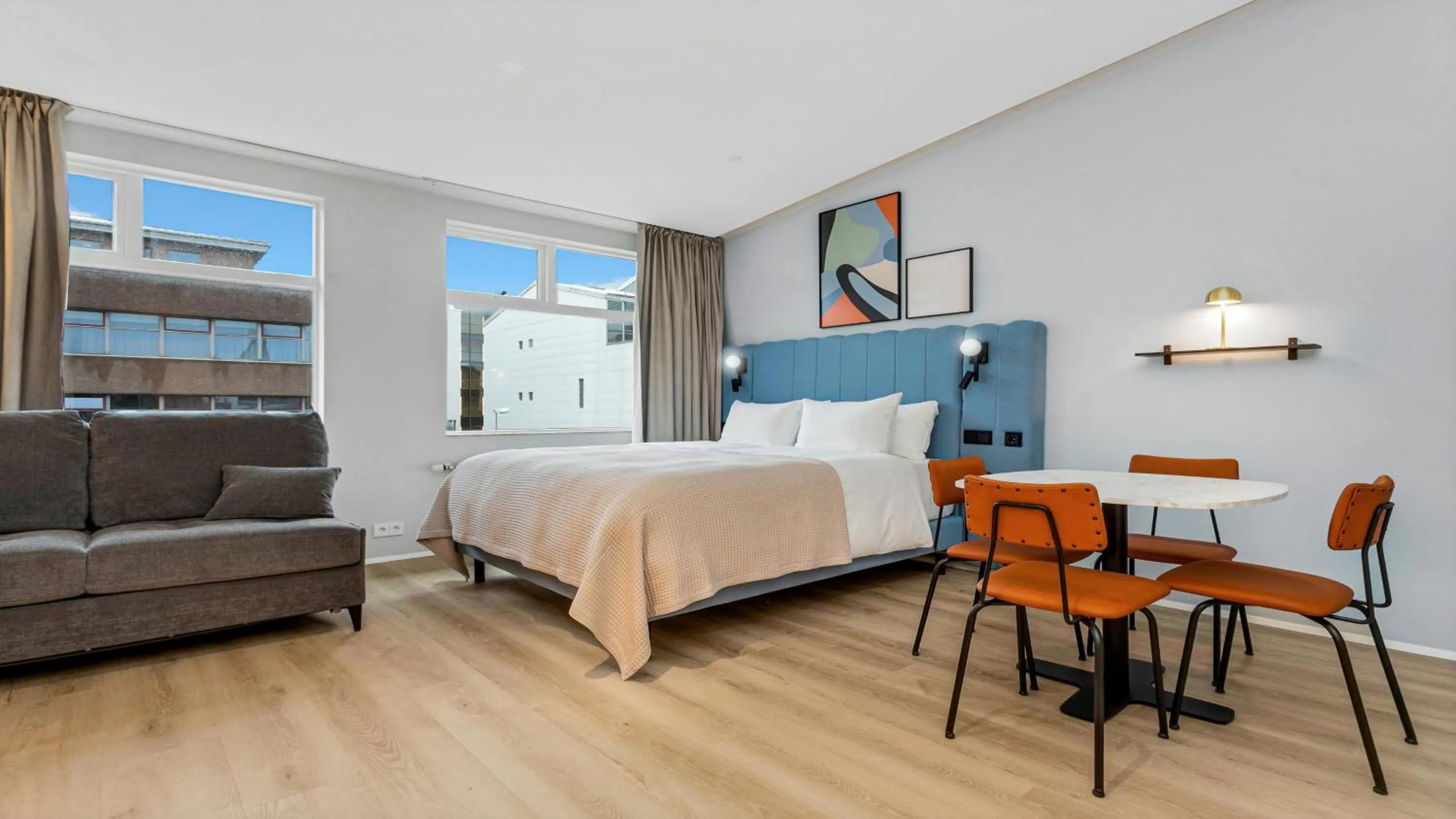 Photo of the whole room, Bed in Candlewood Suites Reykjavik by IHG