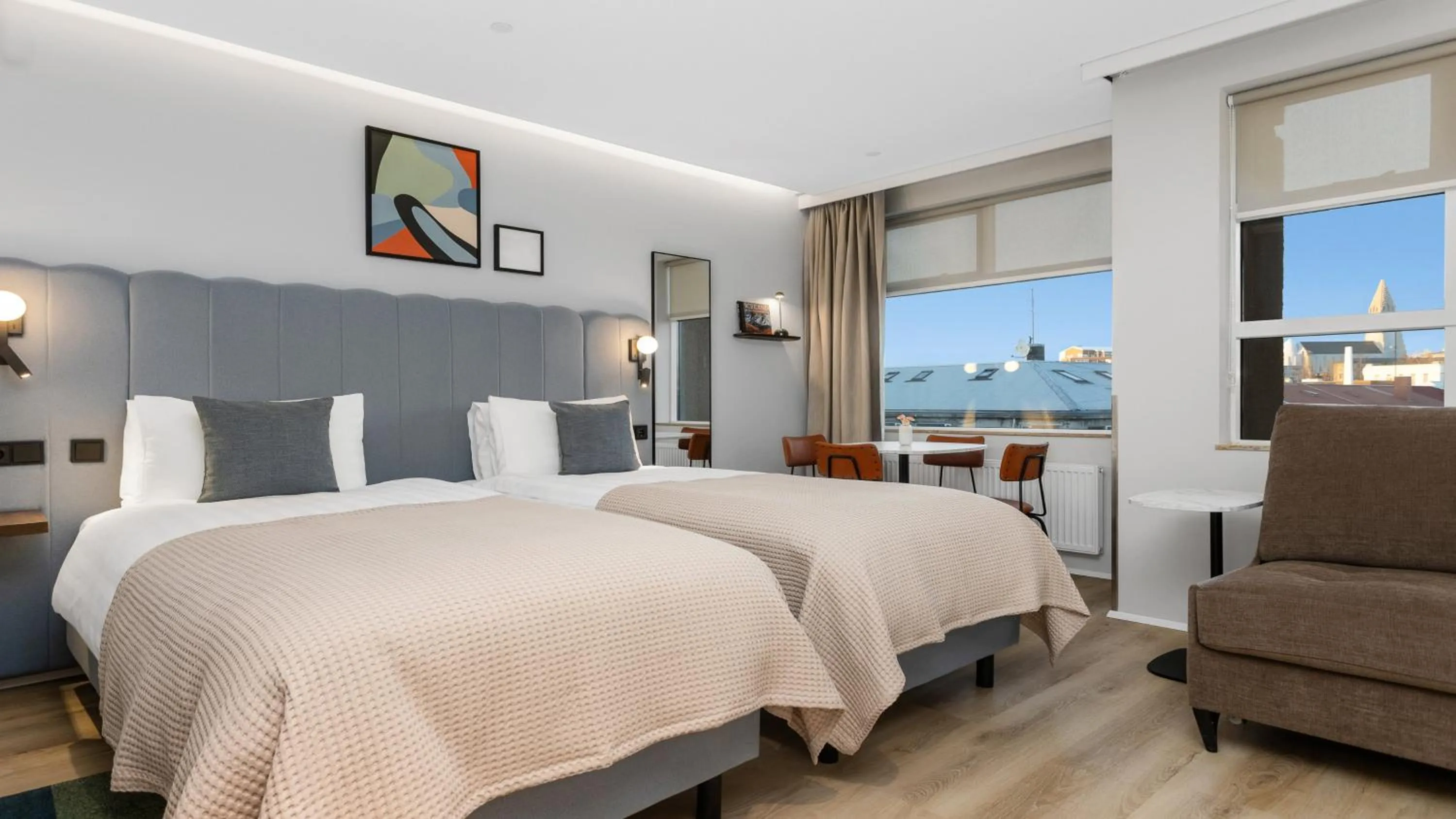 Photo of the whole room, Bed in Candlewood Suites Reykjavik by IHG