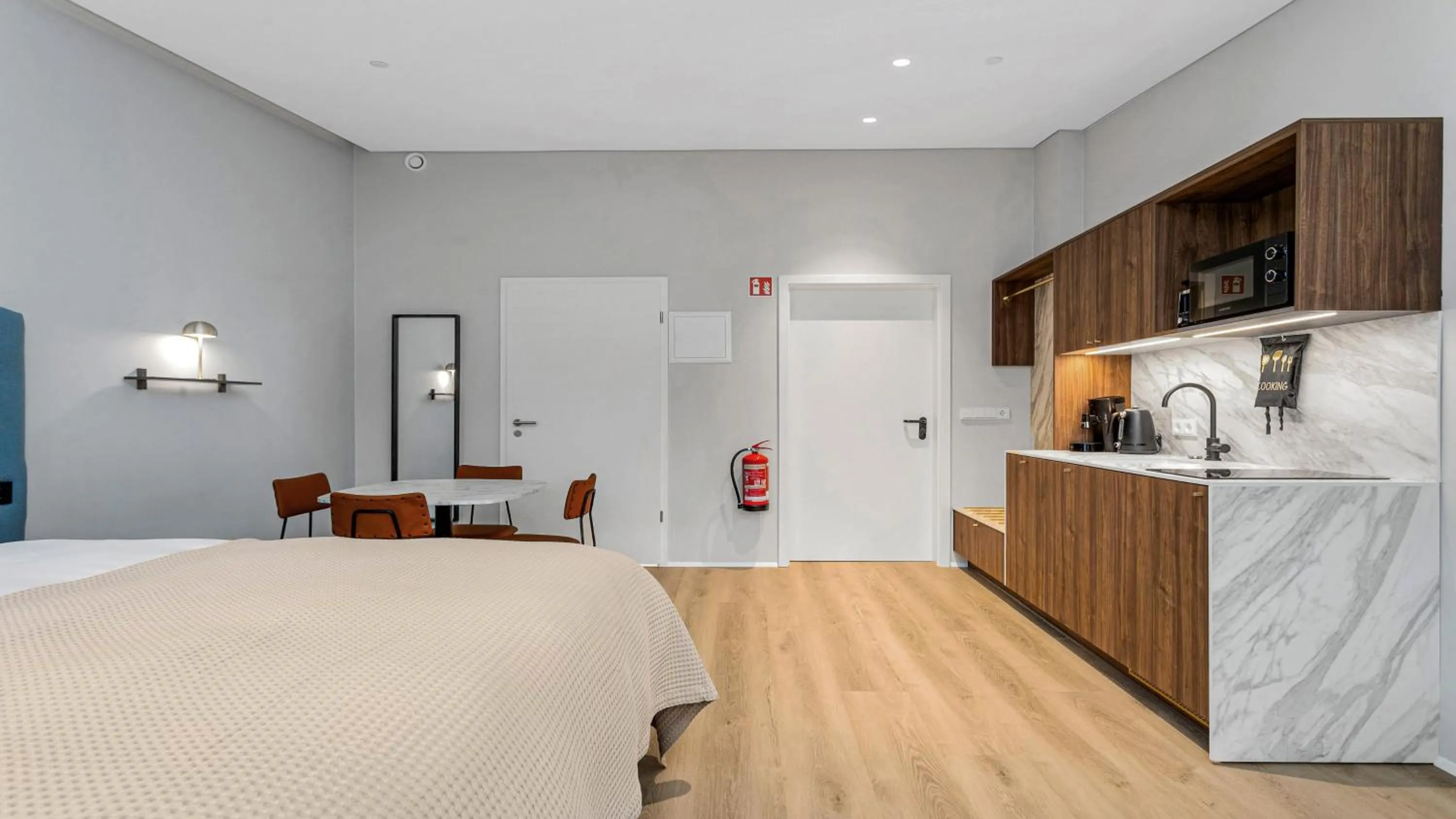 Photo of the whole room, Bed in Candlewood Suites Reykjavik by IHG