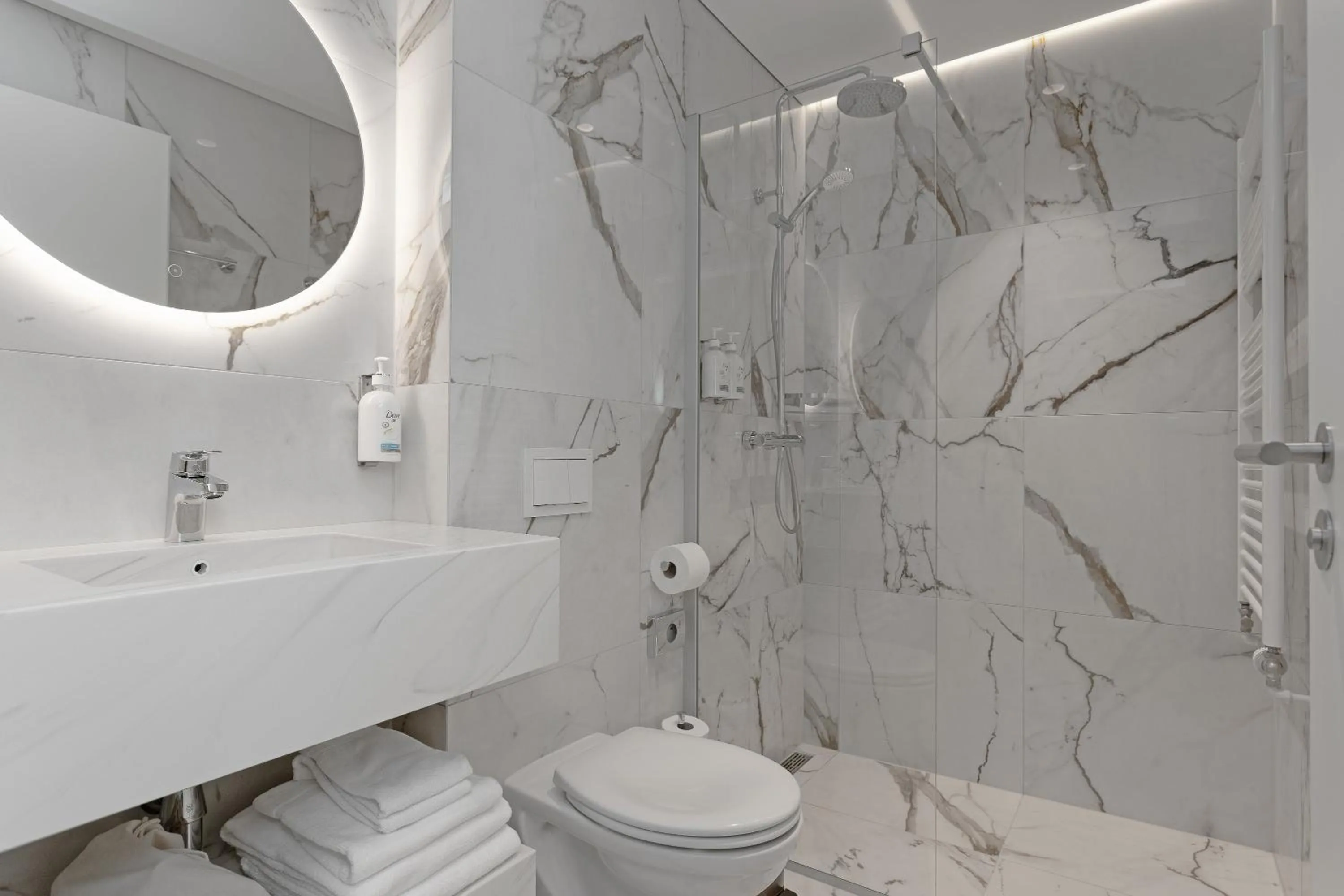 Bathroom in Candlewood Suites Reykjavik by IHG