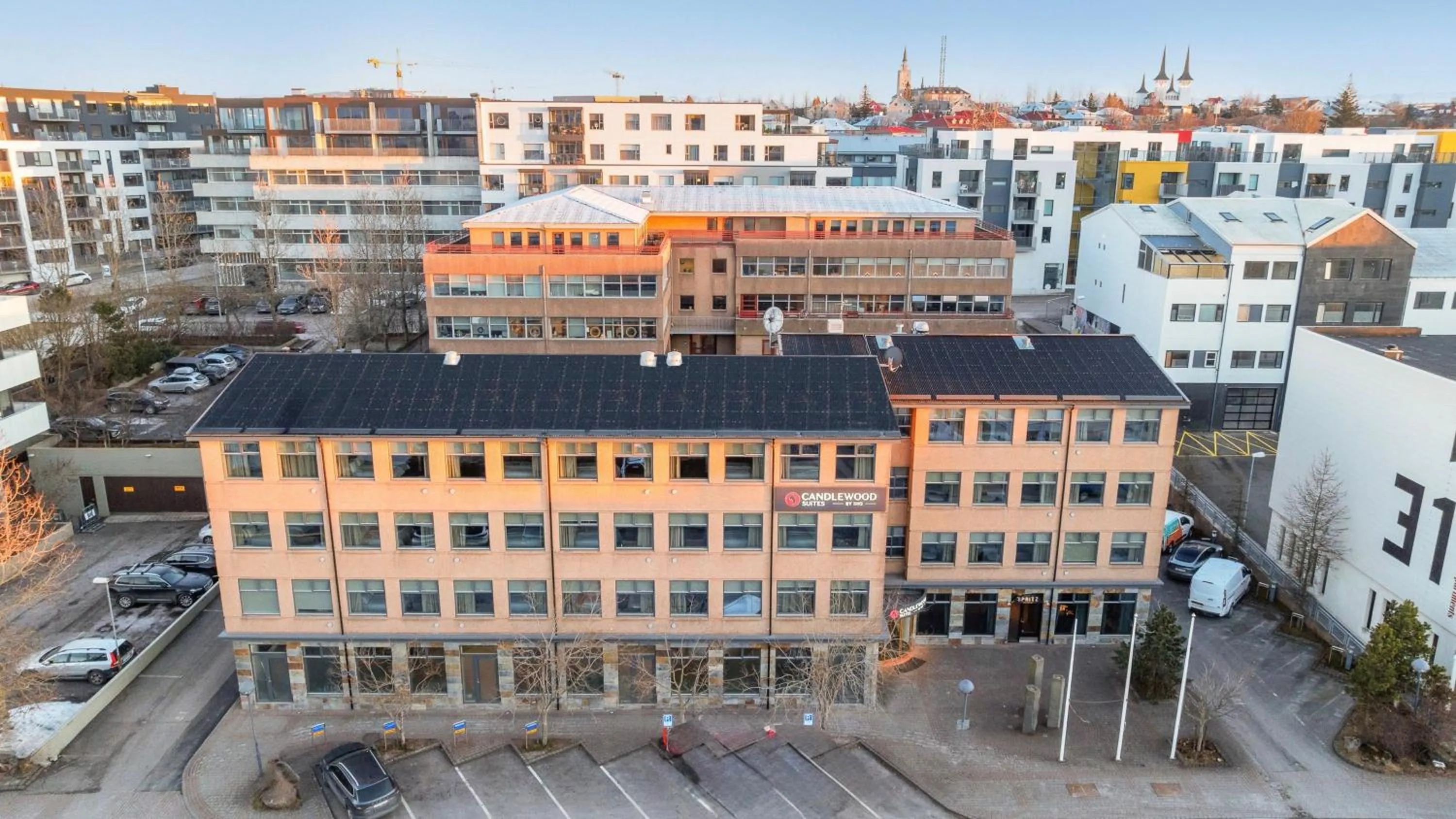 Property building in Candlewood Suites Reykjavik by IHG