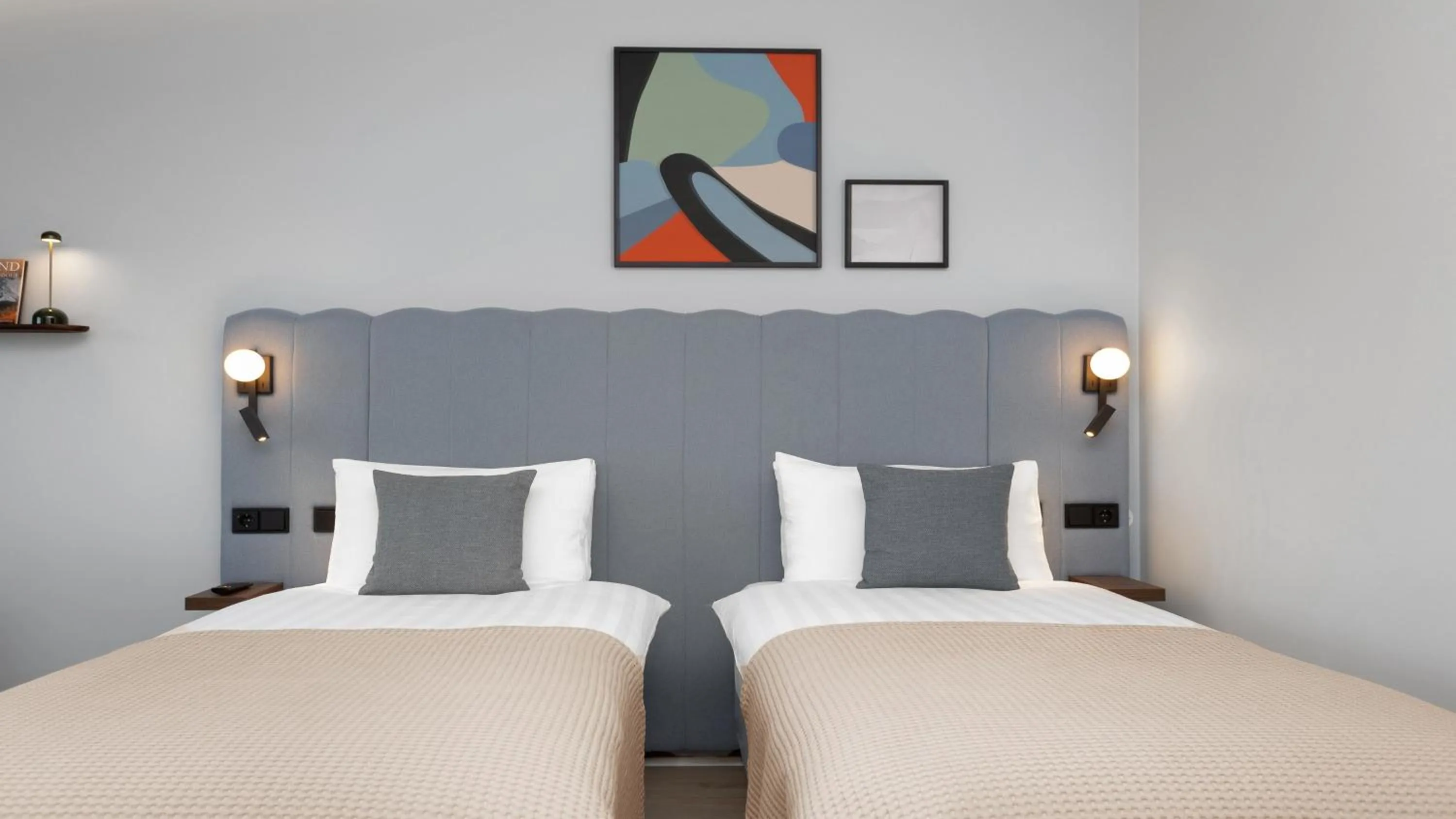 Photo of the whole room, Bed in Candlewood Suites Reykjavik by IHG