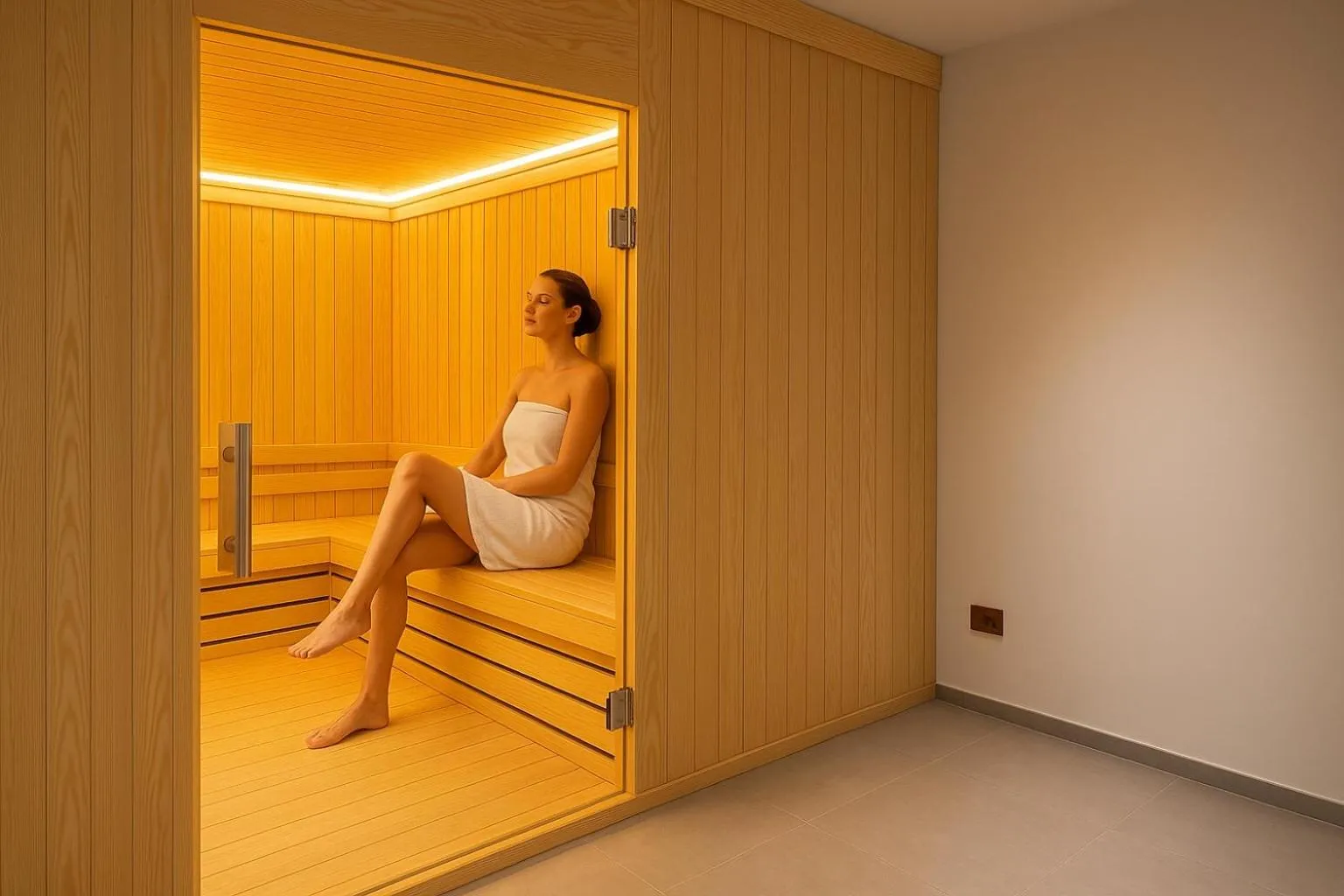 Sauna in Viaje Hotel Downtown Cairo