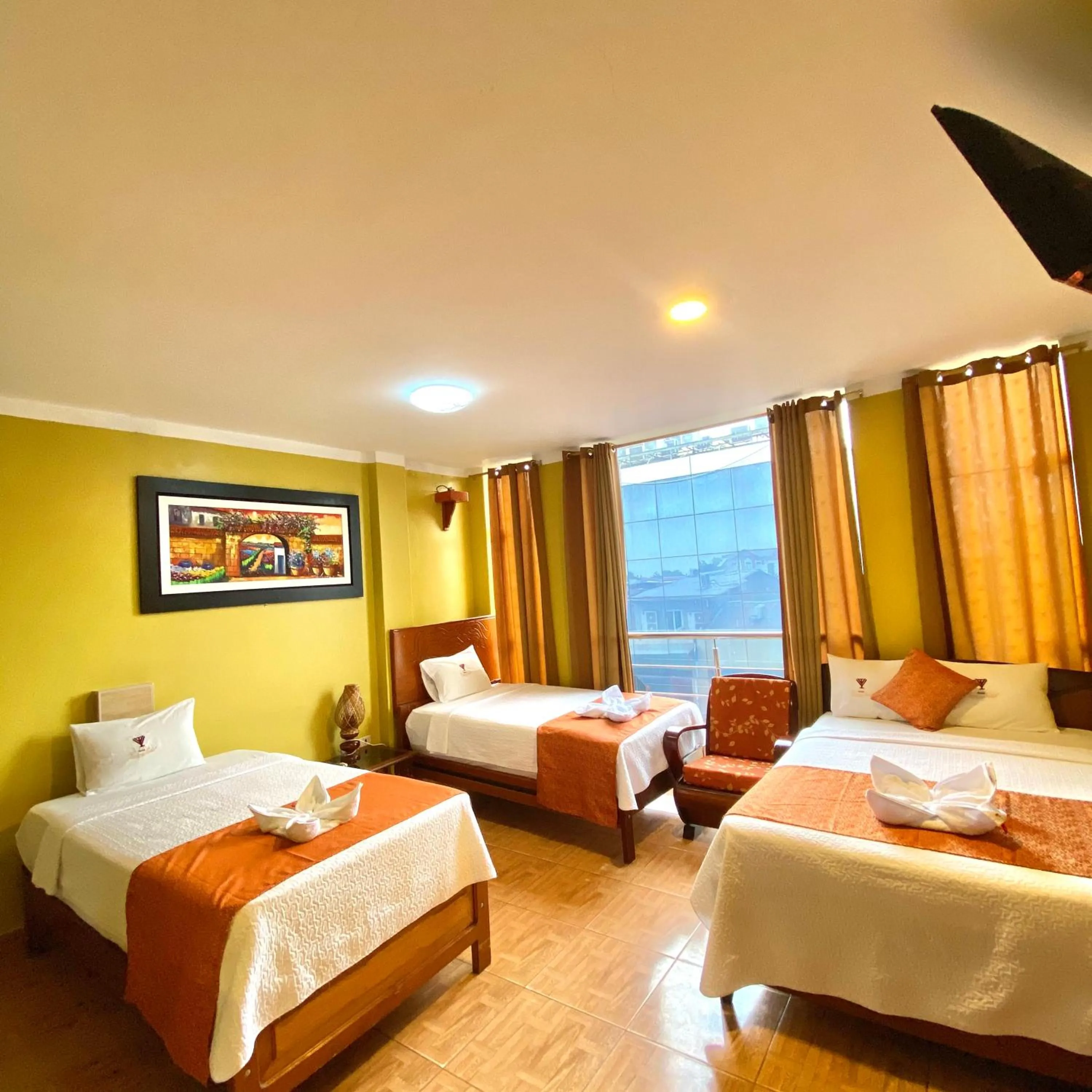 Bed in Hotel Ventura Isabel