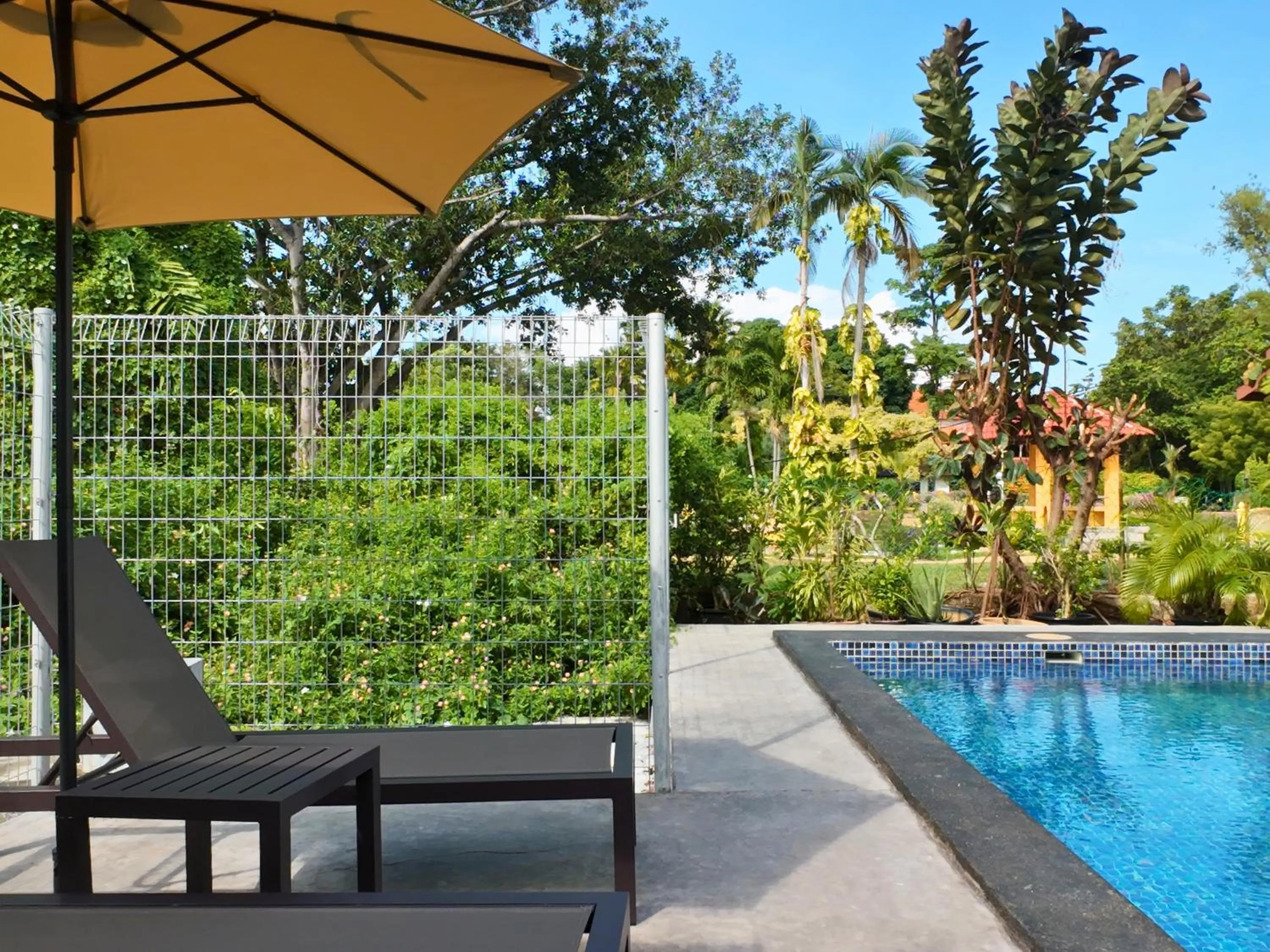 Swimming pool in Rucksack Inn Premium Melaka