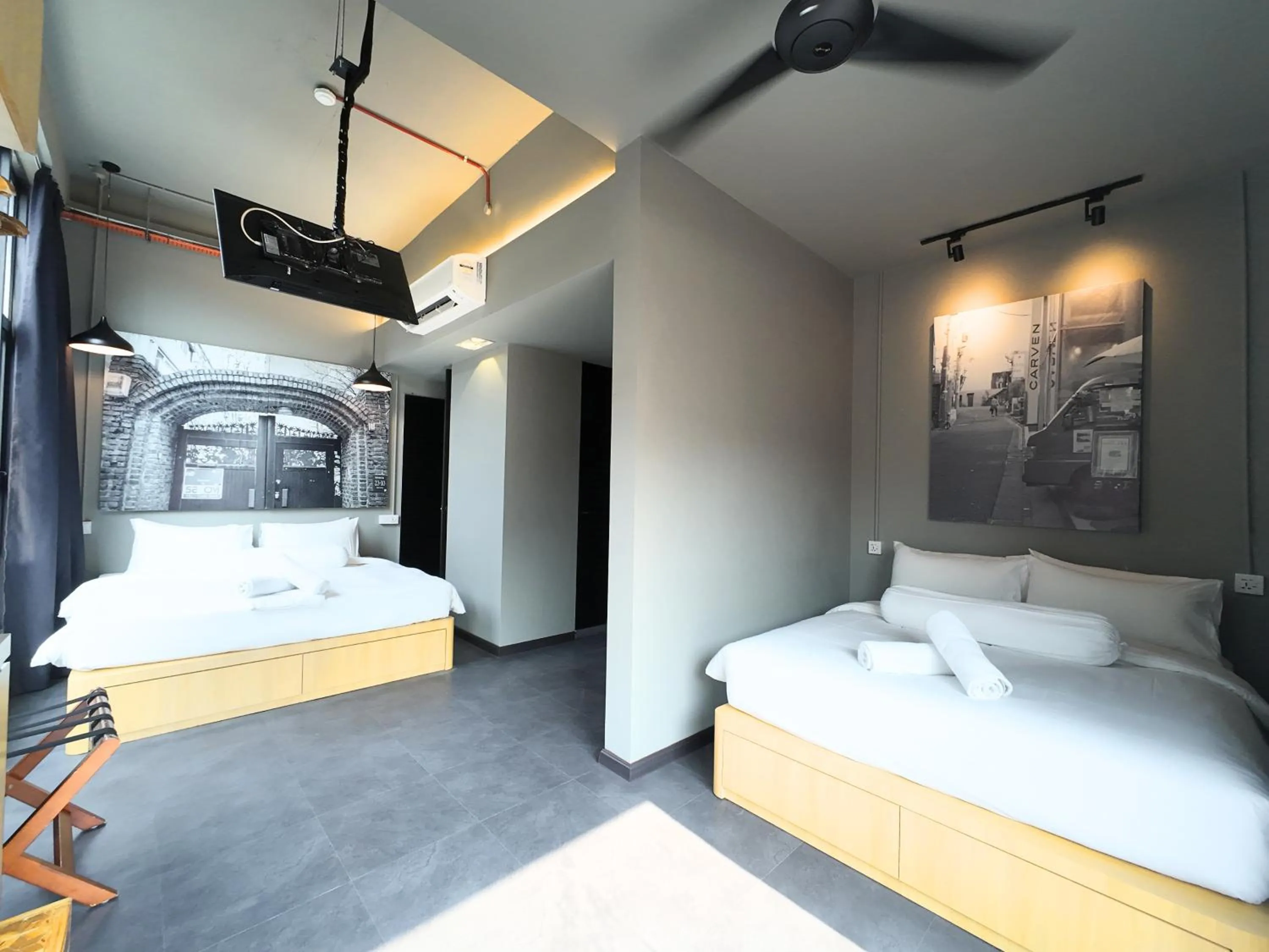 Photo of the whole room, Bed in Rucksack Inn Premium Melaka