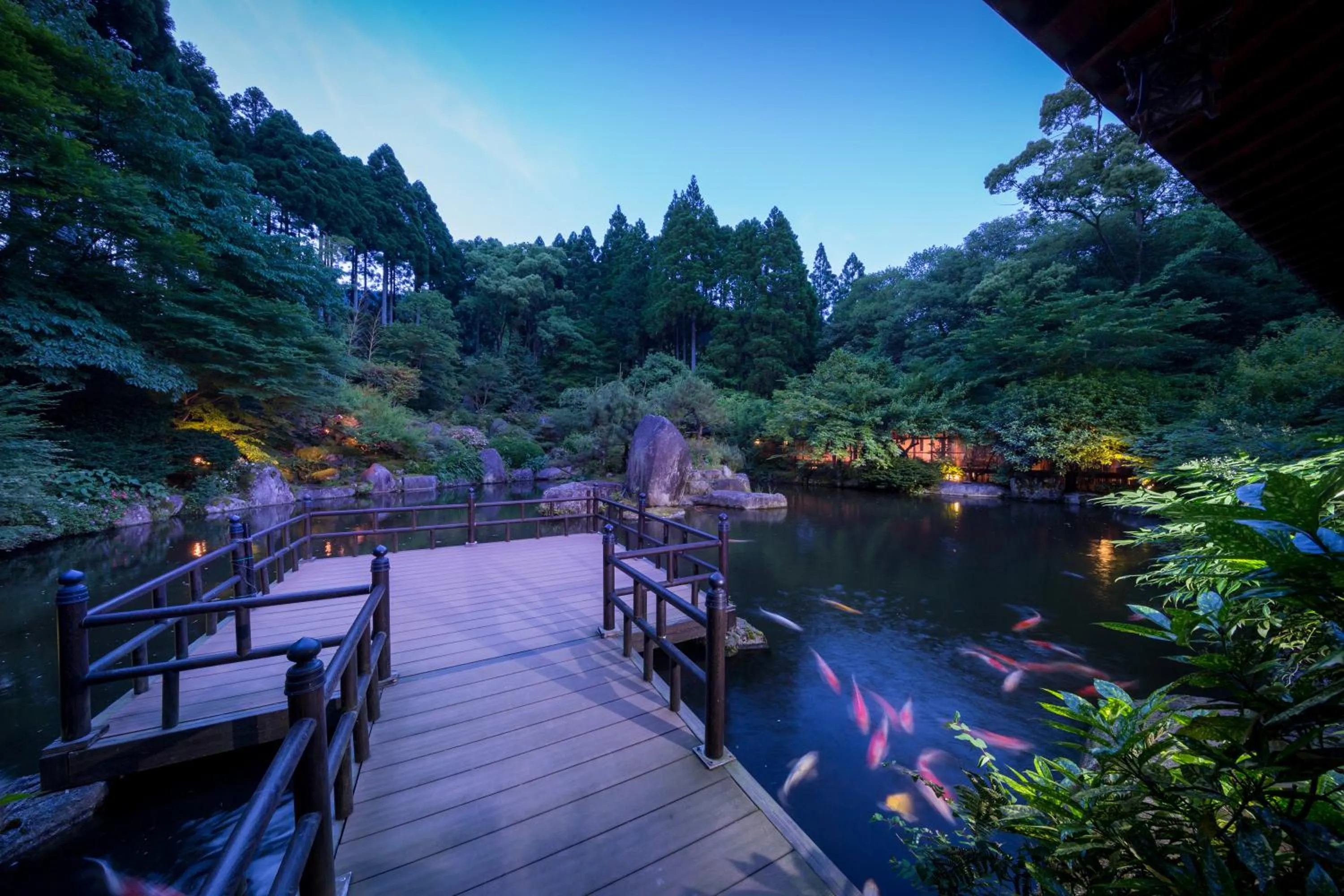 Garden in Akizuki Spa Ryokan Seiryuan