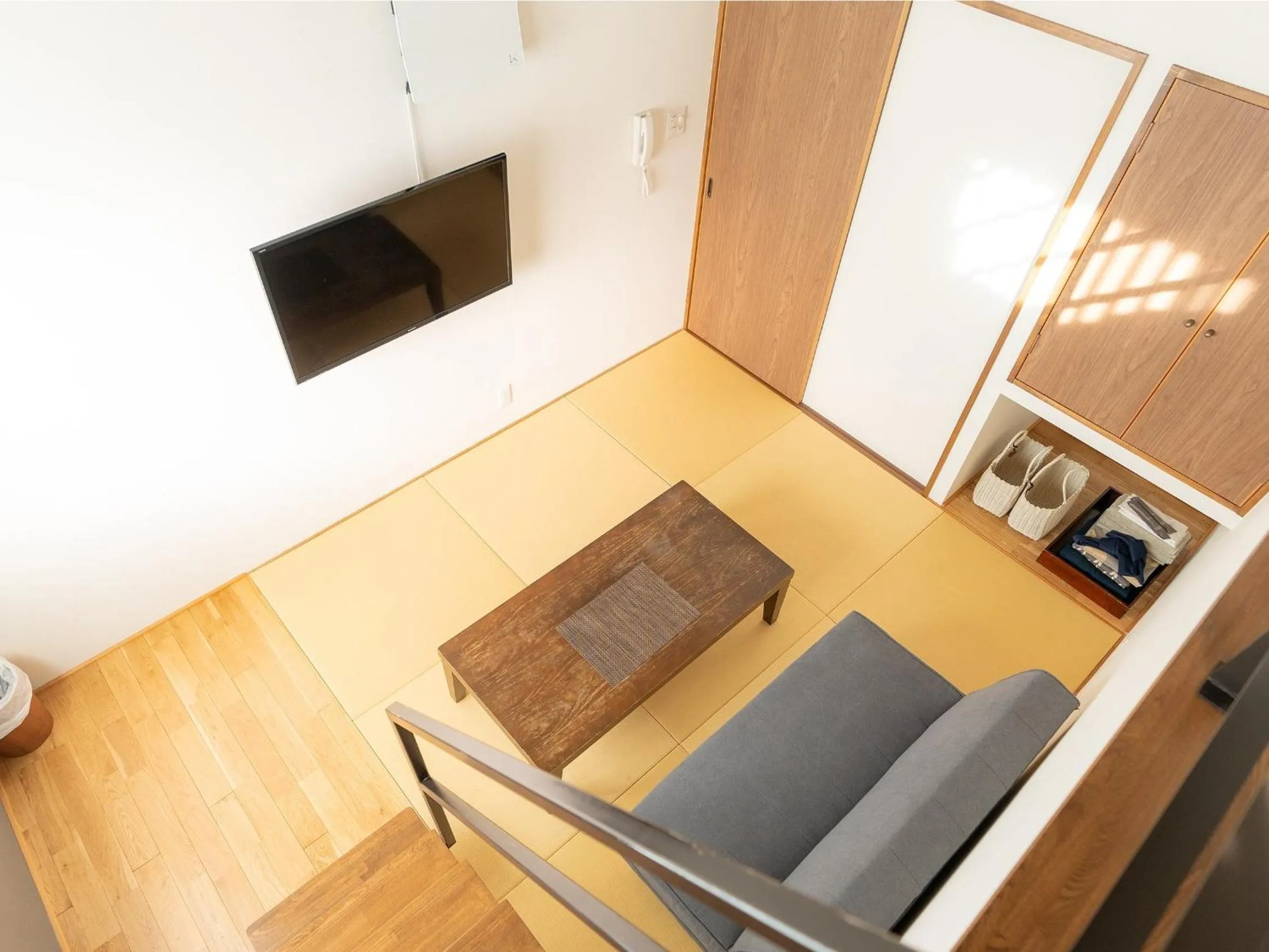 Living room in Nozawa Onsen Azegamikan