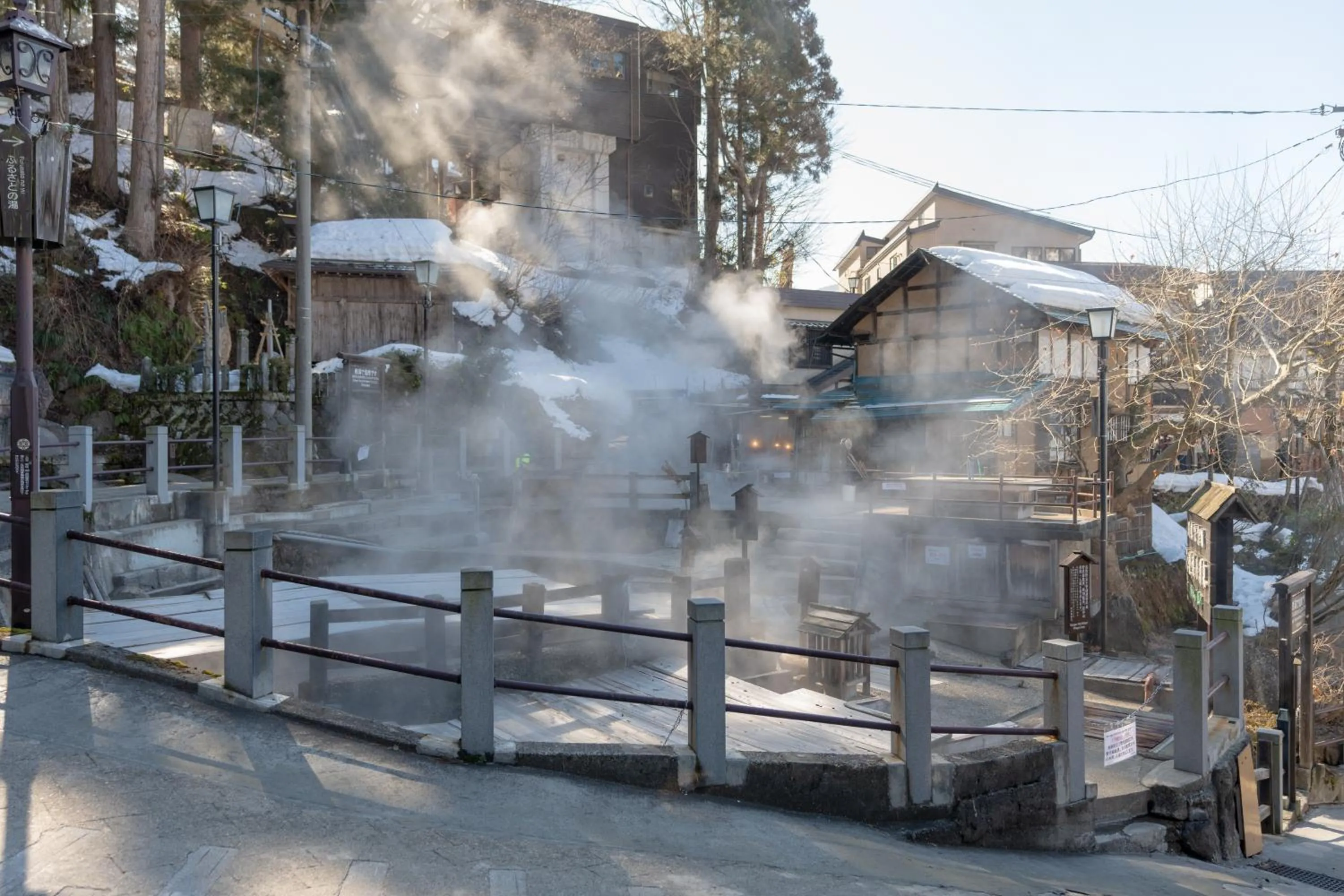 Nearby landmark in Nozawa Onsen Azegamikan
