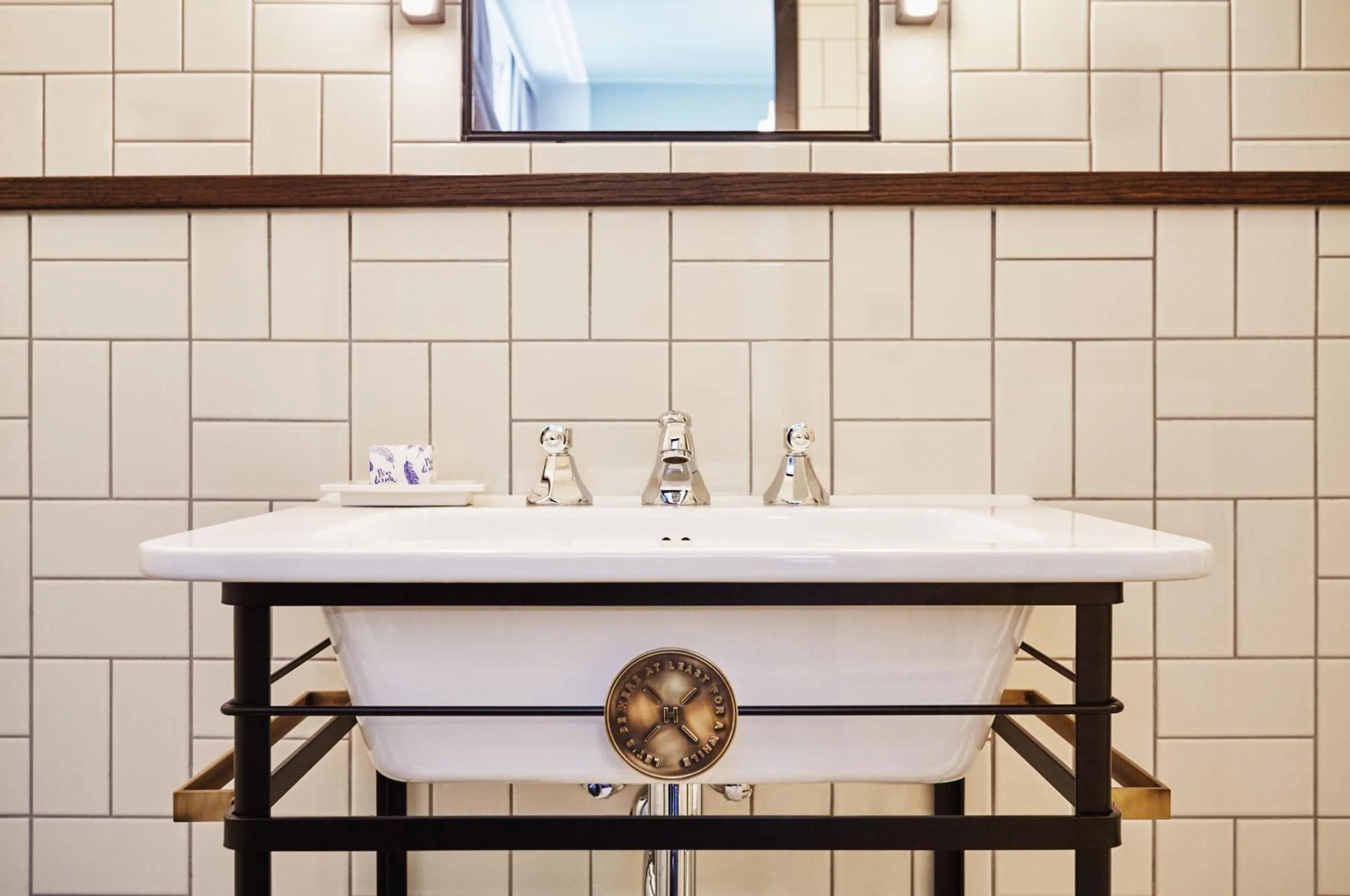 Bathroom in The Hoxton, Amsterdam