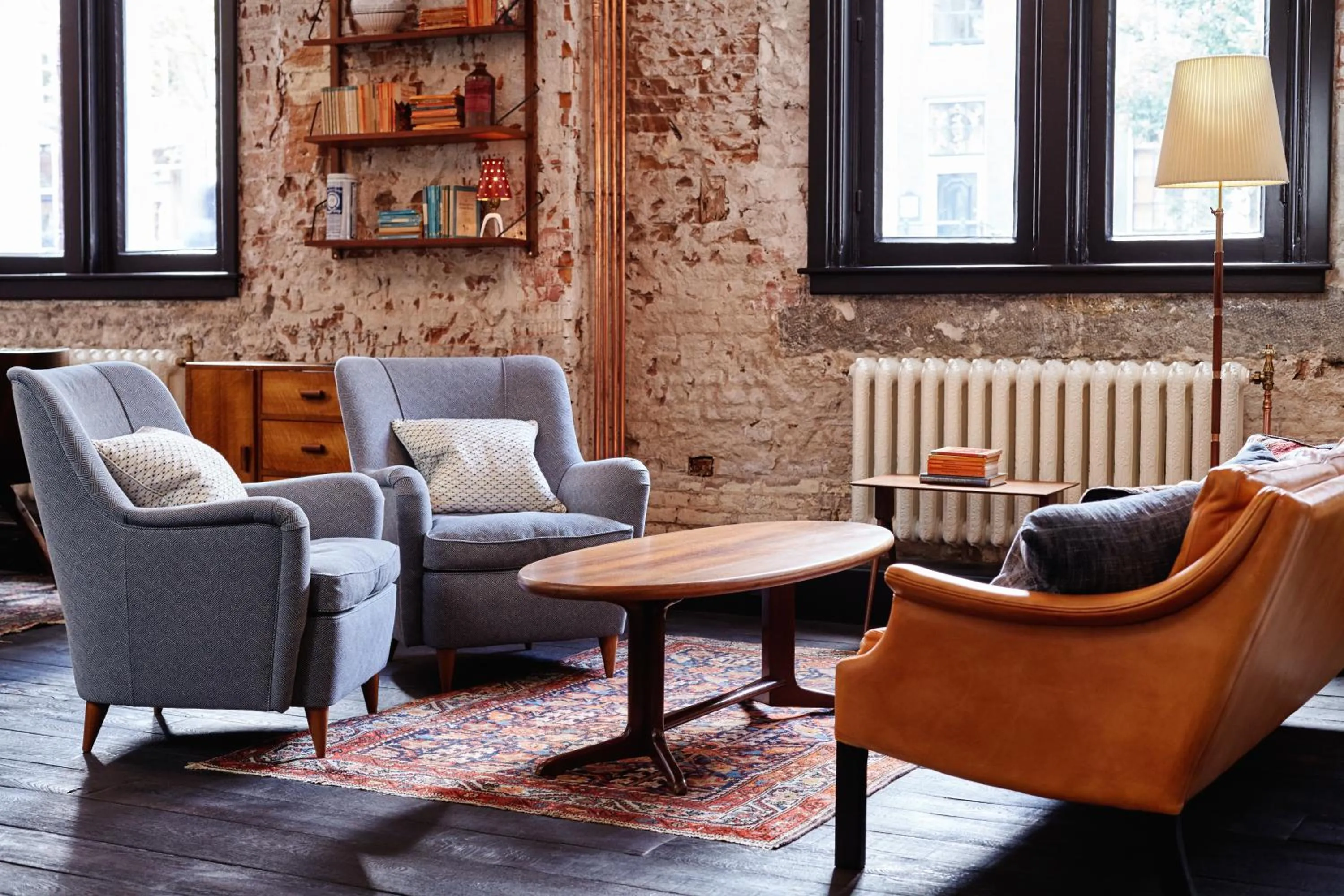 Lobby or reception in The Hoxton, Amsterdam