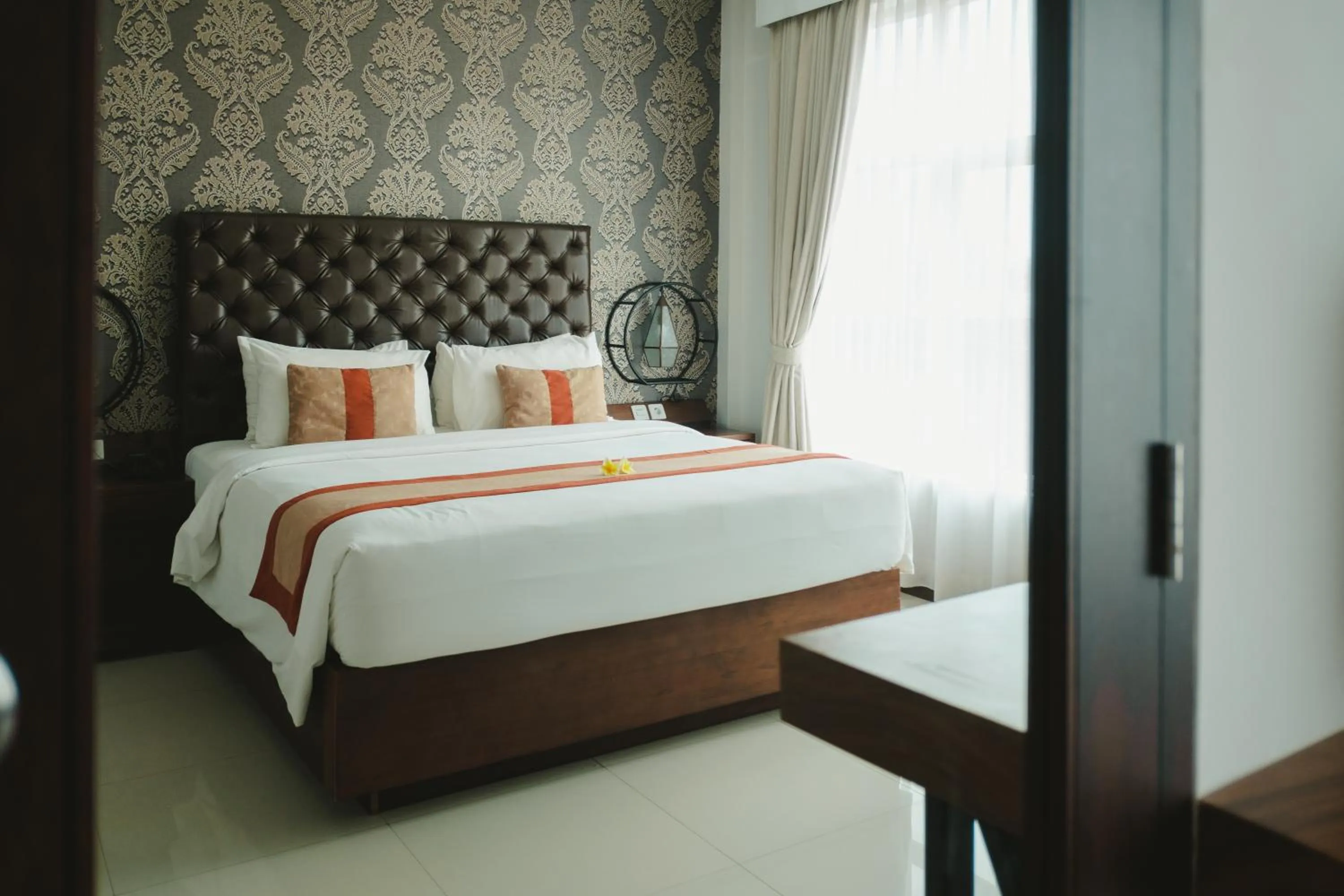 Bedroom, Bed in The Visala Boutique Suites Seminyak
