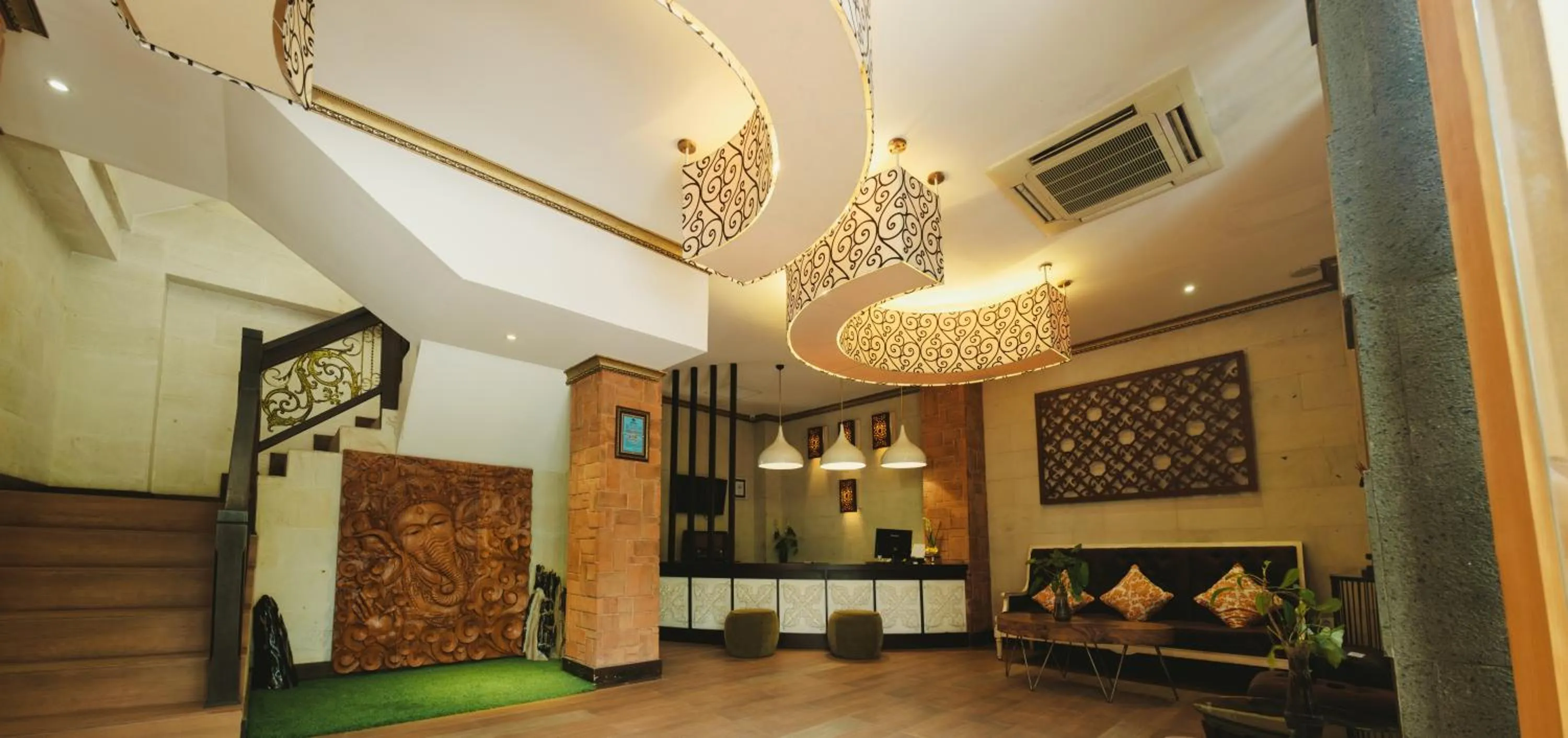 Lobby or reception in The Visala Boutique Suites Seminyak