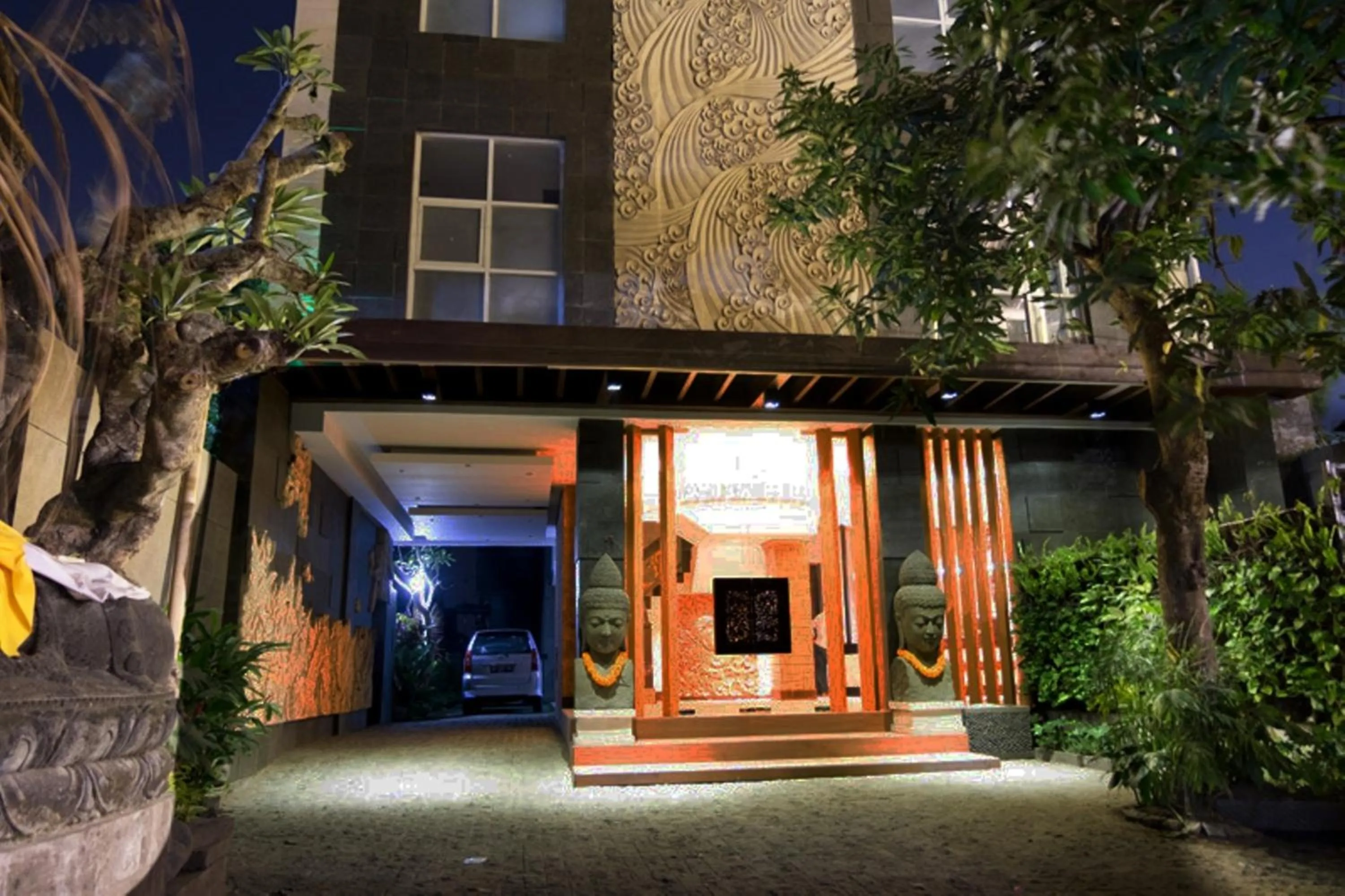 Facade/entrance in The Visala Boutique Suites Seminyak