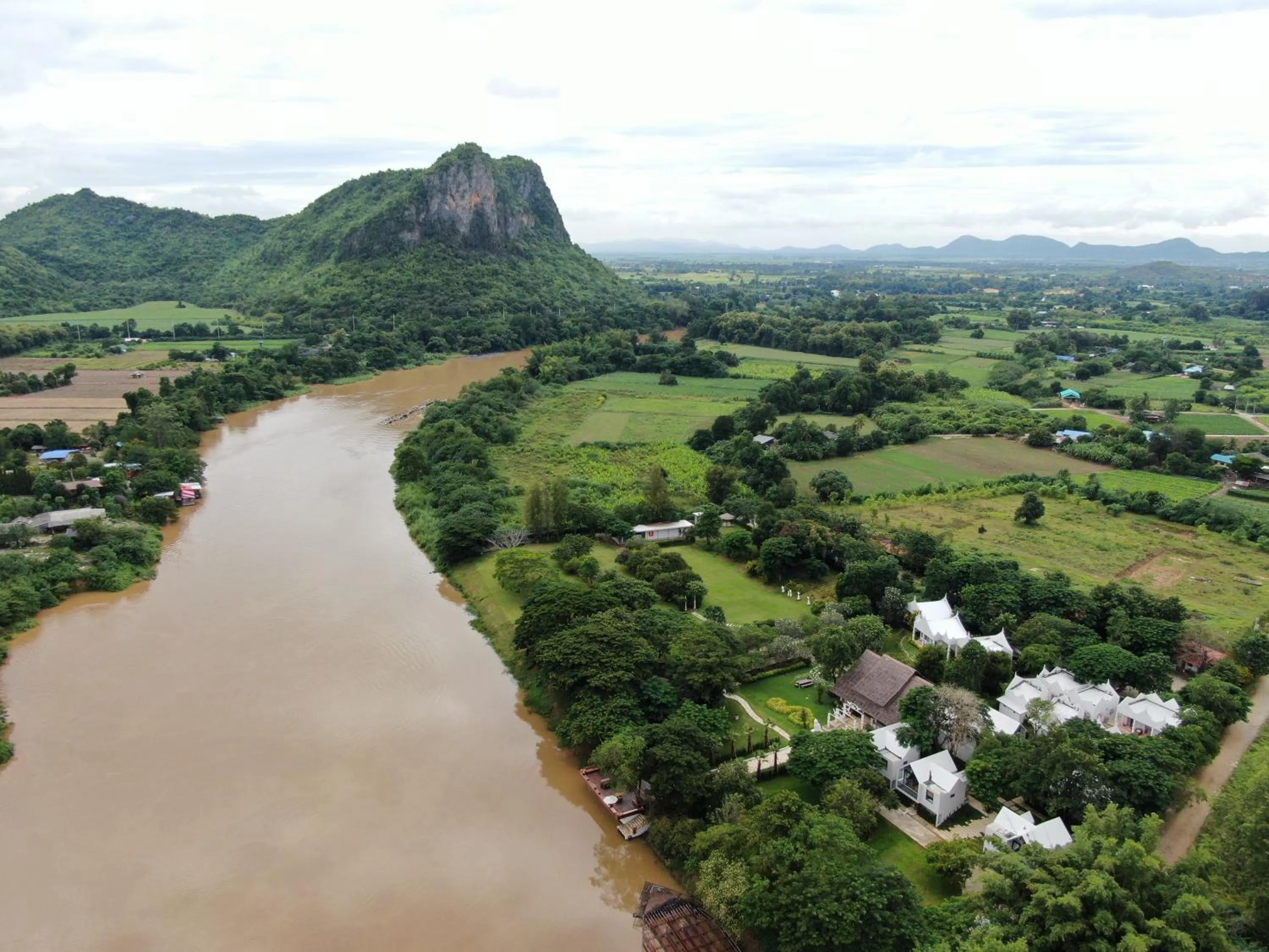 Natural landscape in River Kwai Kiri Resort