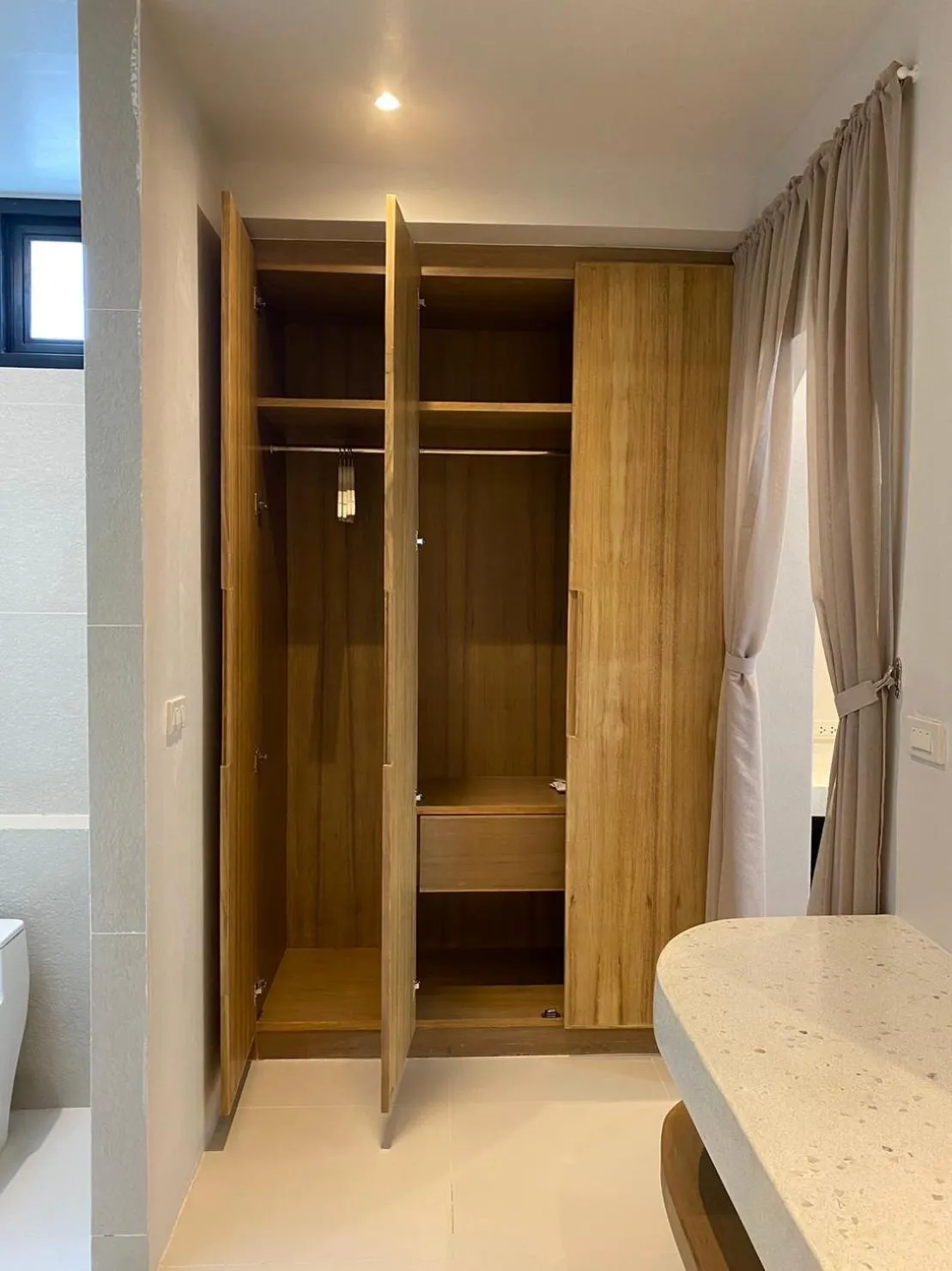 wardrobe, Bed in River Kwai Kiri Resort