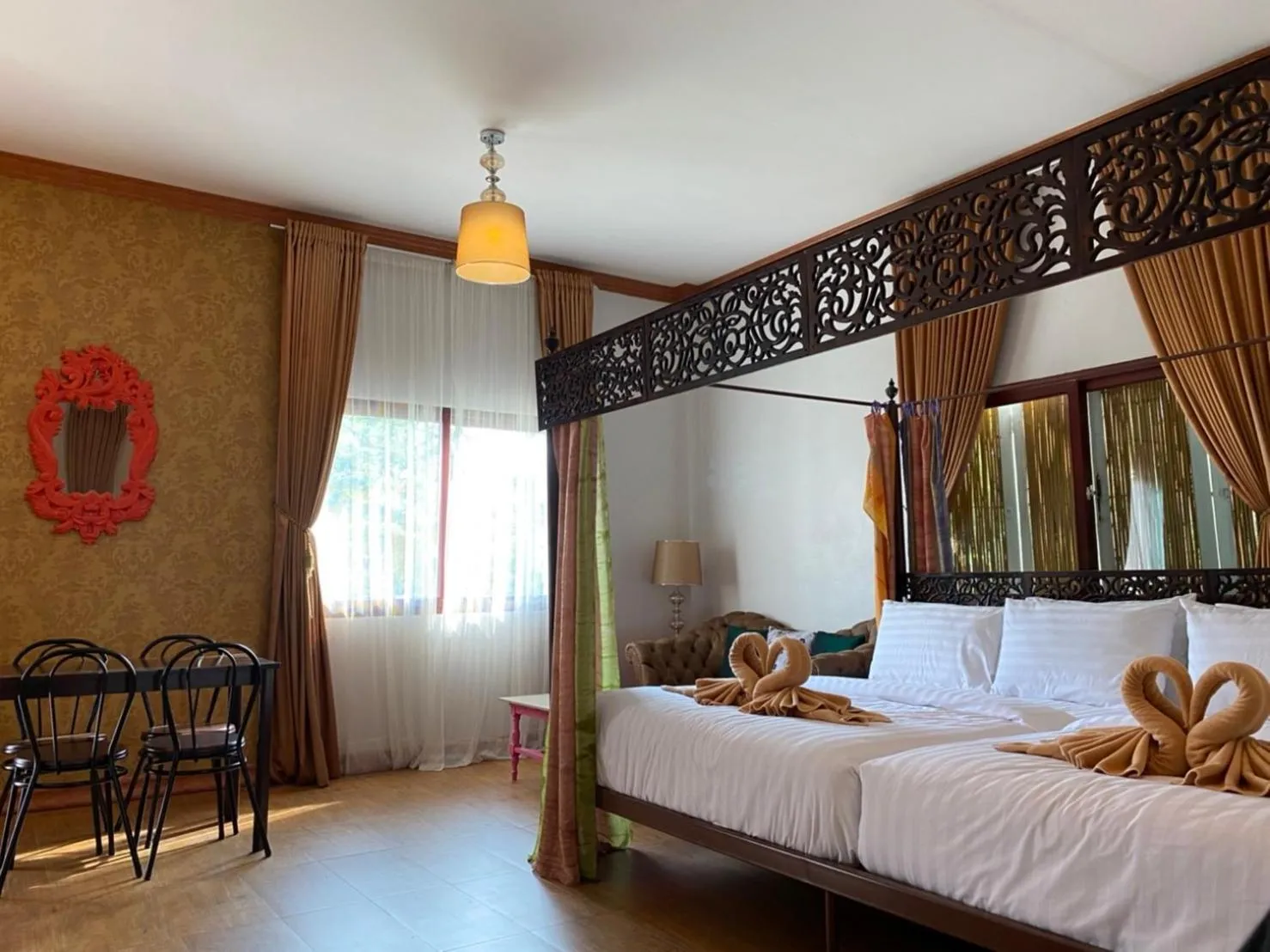 Bedroom, Bed in River Kwai Kiri Resort