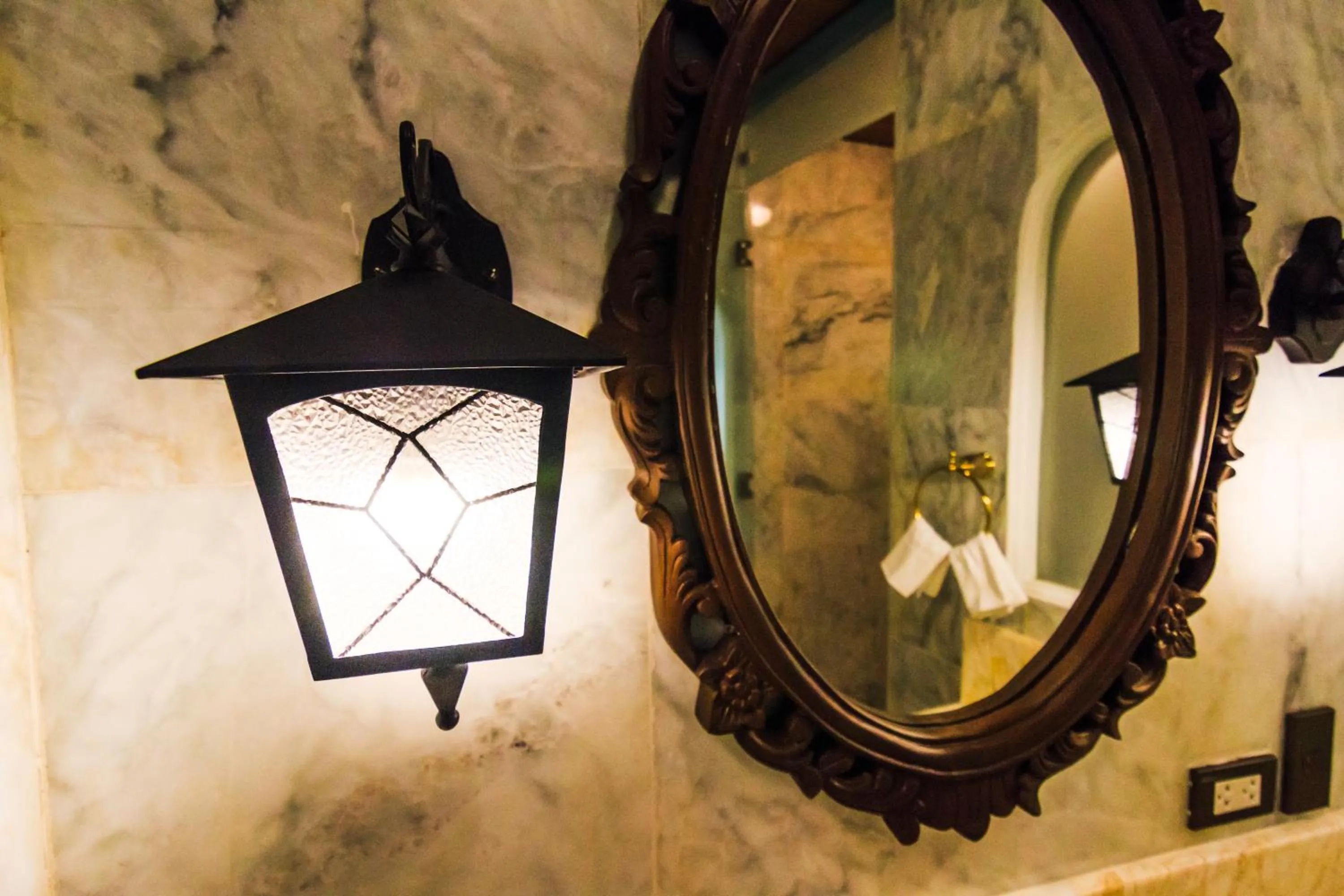 Decorative detail in Hotel Luna Annex