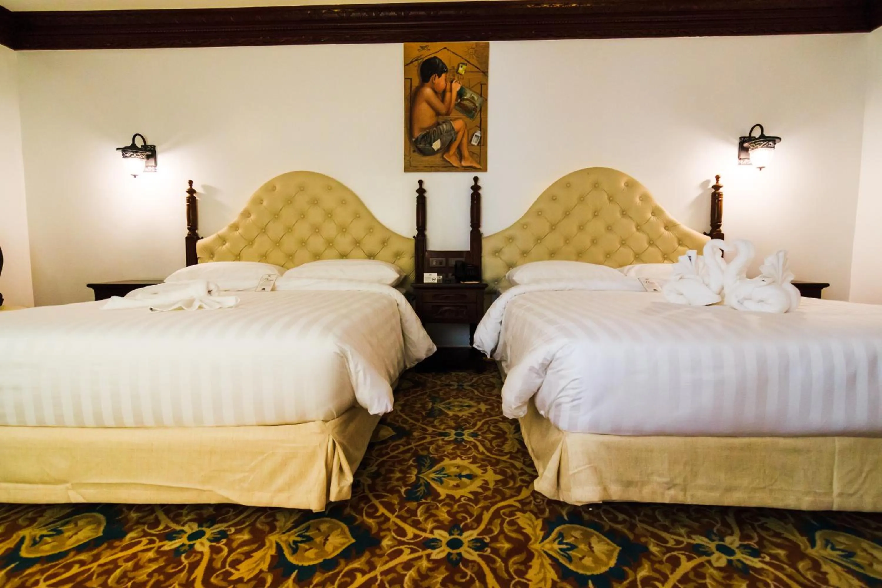 Bedroom, Bed in Hotel Luna Annex