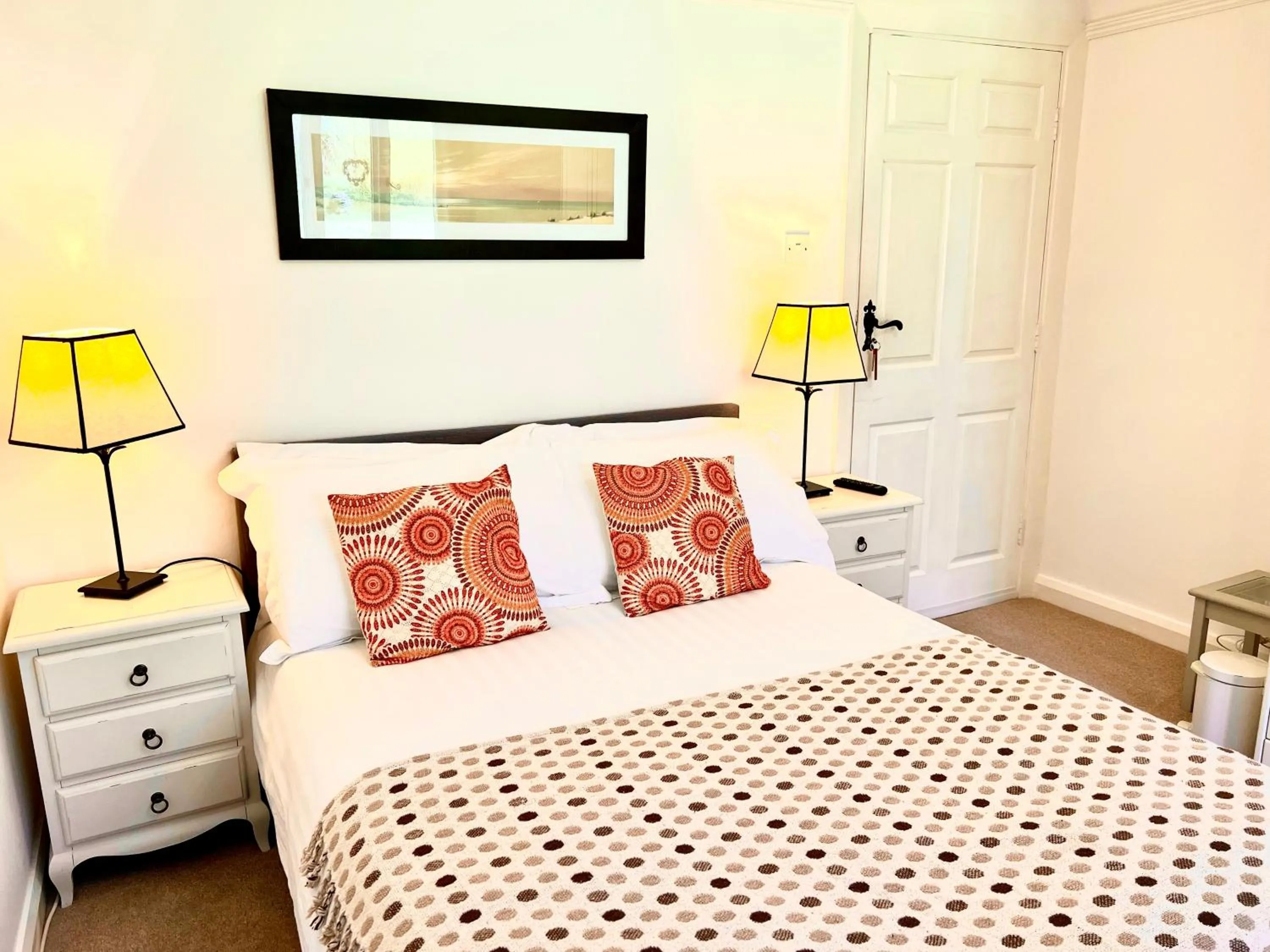 Bed in High Grassings Country House